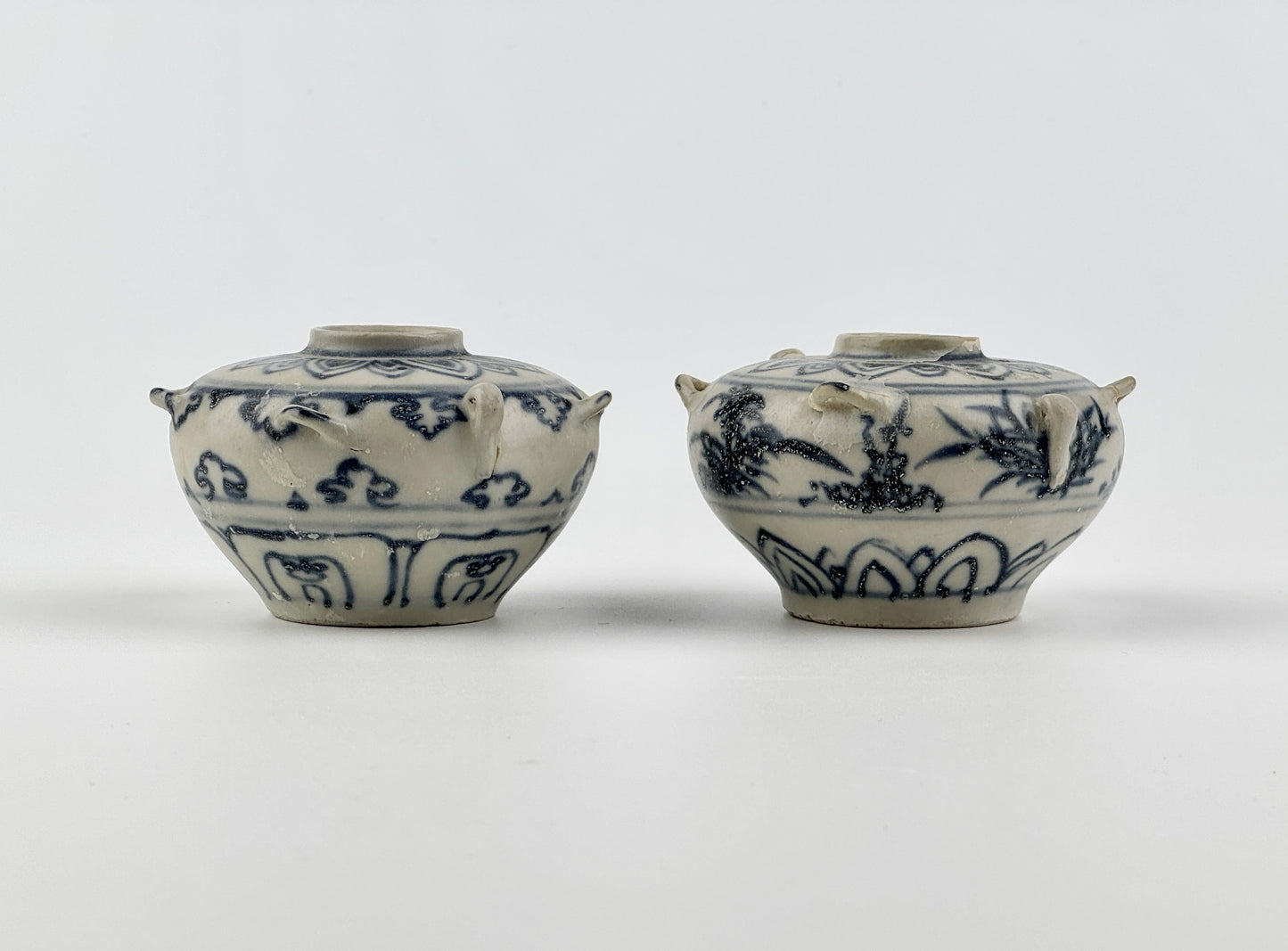 Two Annamese Vessels, Chu Dau Kilns, 15th–16th Century, Le Dynasty