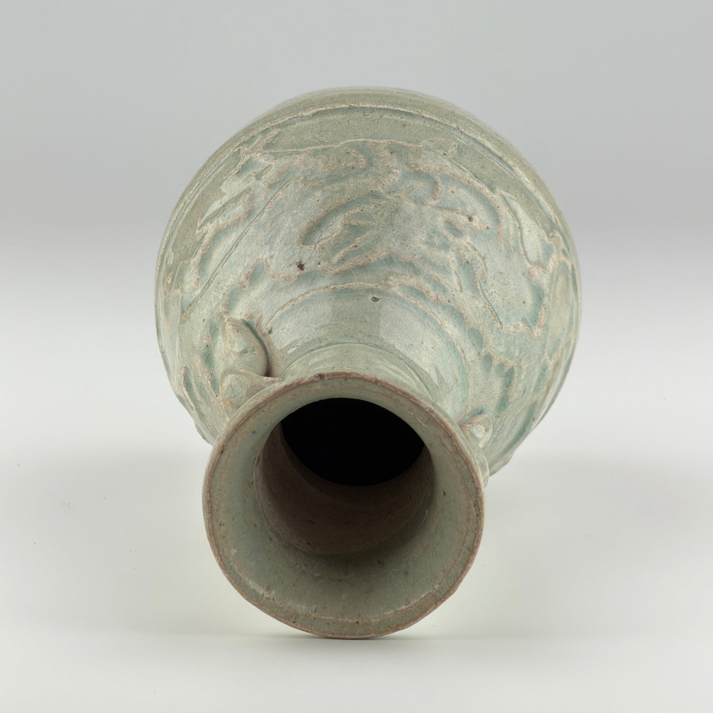 Qingbai Ware with two dragons, Yuan Dynasty, 14th century