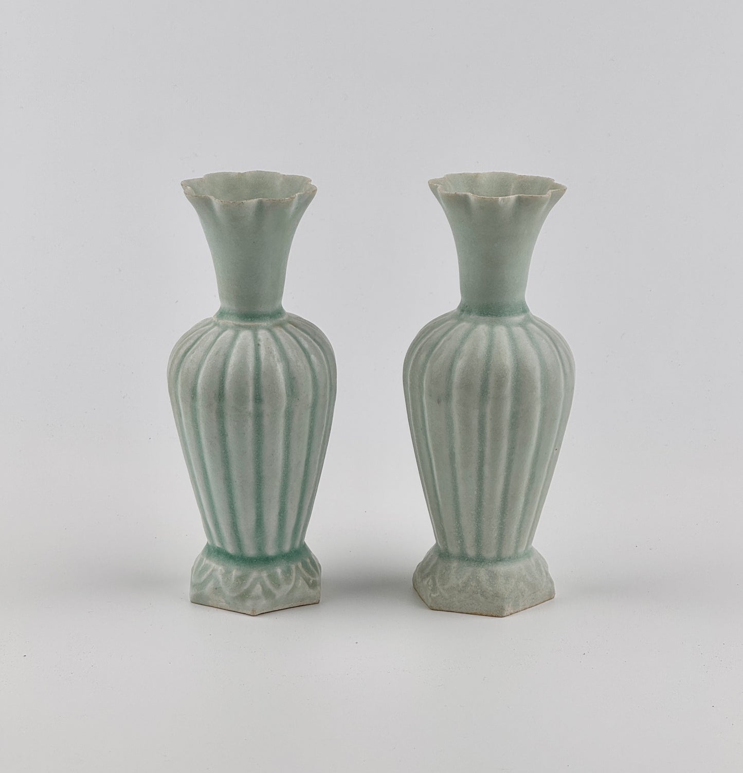 Pair of Qingbai Vases, Song Dynasty