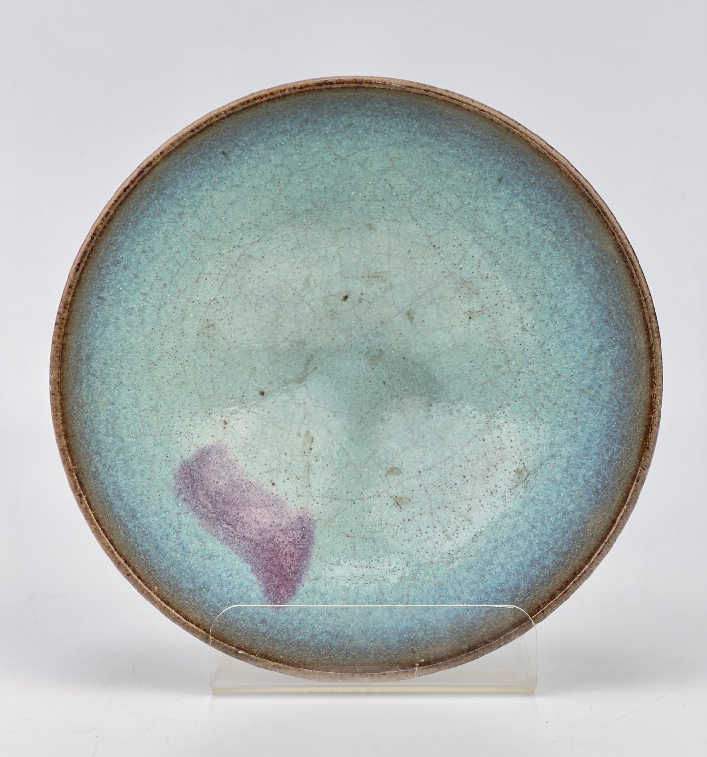 Jun Ware purple-splashed bowl, Yuan dynasty