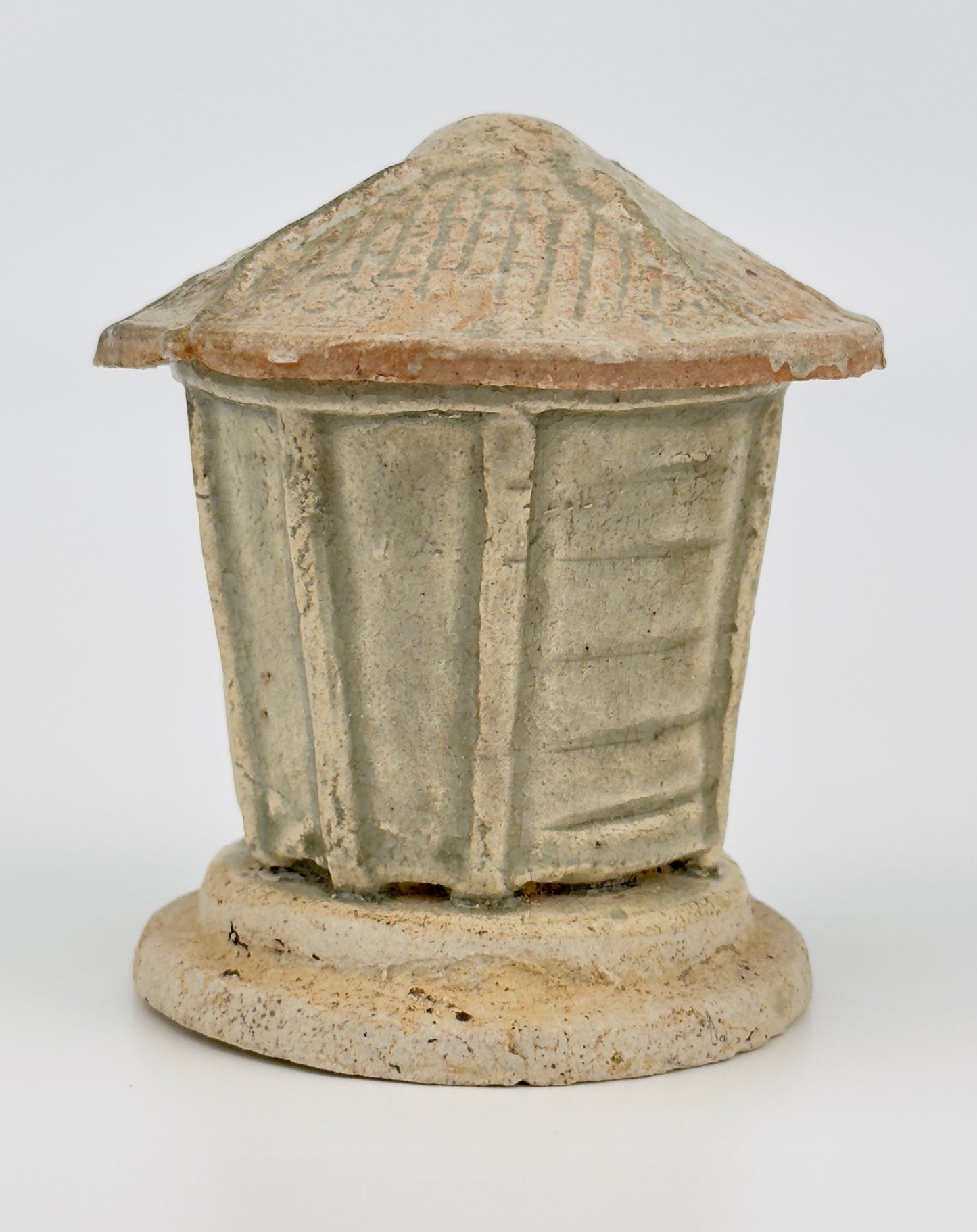 Chinese Qingbai Small Model of a Granary Set, Song Dynasty