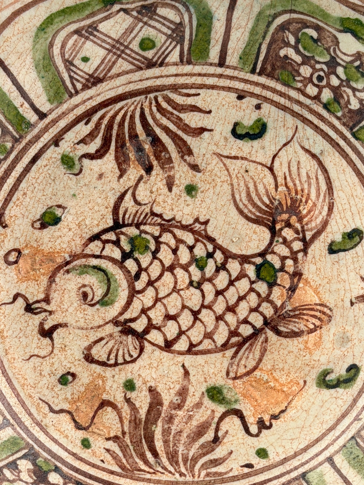 PERSIAN STYLE ANNAMESE STONEWARE, LATE 15TH CENTURY, LE DYNASTY