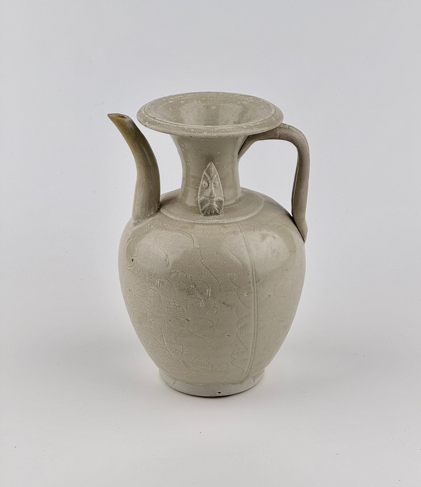 Qingbai Melon form water ewer, Five Dynasties-Northern song dynasty