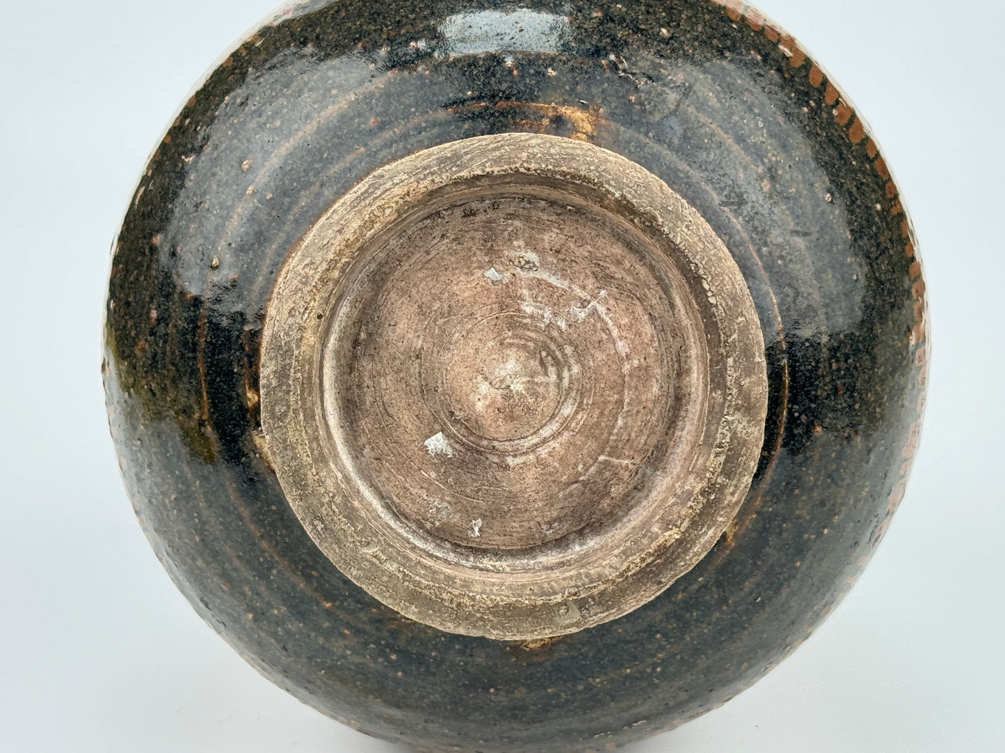 BLACK-GLAZED RUSSET-PAINTED BOTTLE VASE, NORTHERN SONG-JIN DYNASTY