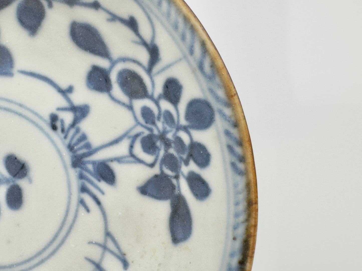 BLUE AND WHITE FLOWER PATTERN TEA SET C 1725, QING DYNASTY, YONGZHENG REIGN