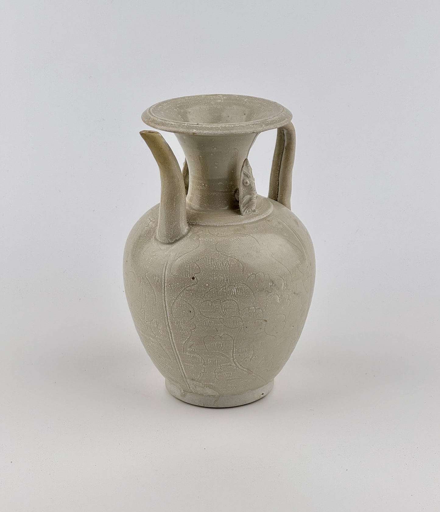 Qingbai Melon form water ewer, Five Dynasties-Northern song dynasty