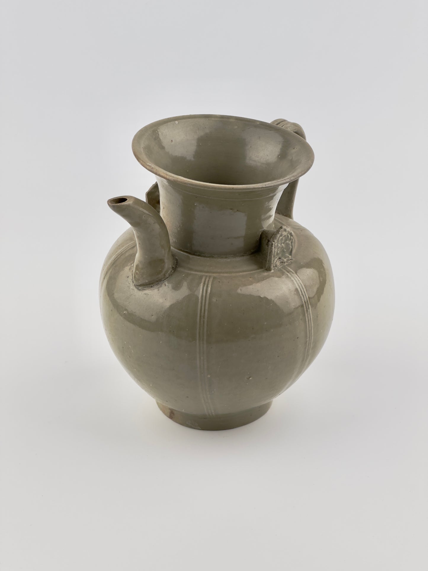 Yue Celadon Ewer, Late Tang-Northern Song Dynasty