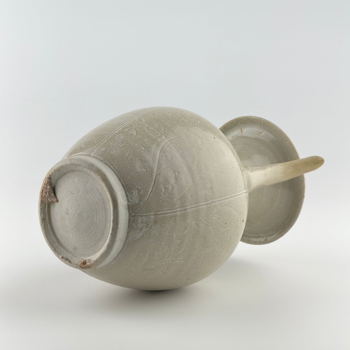 Qingbai Melon form water ewer, Five Dynasties-Northern song dynasty