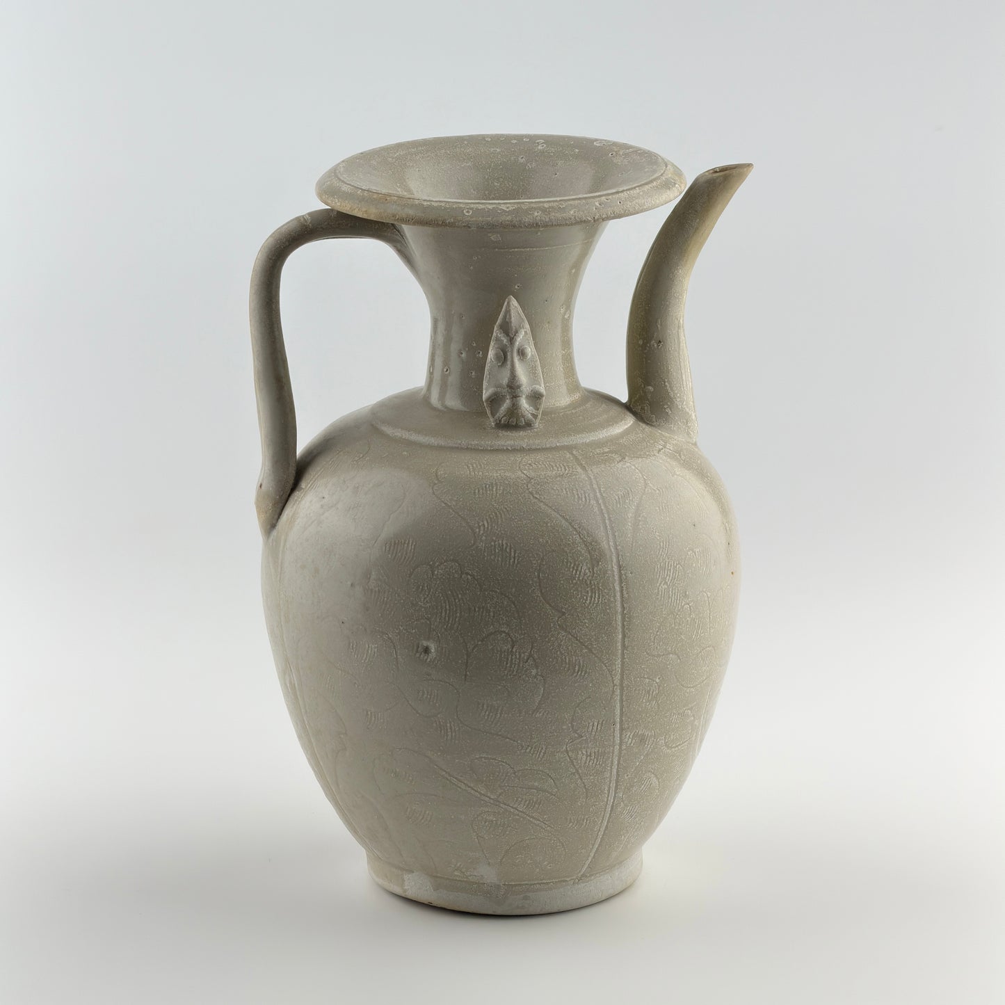 Qingbai Melon form water ewer, Five Dynasties-Northern song dynasty