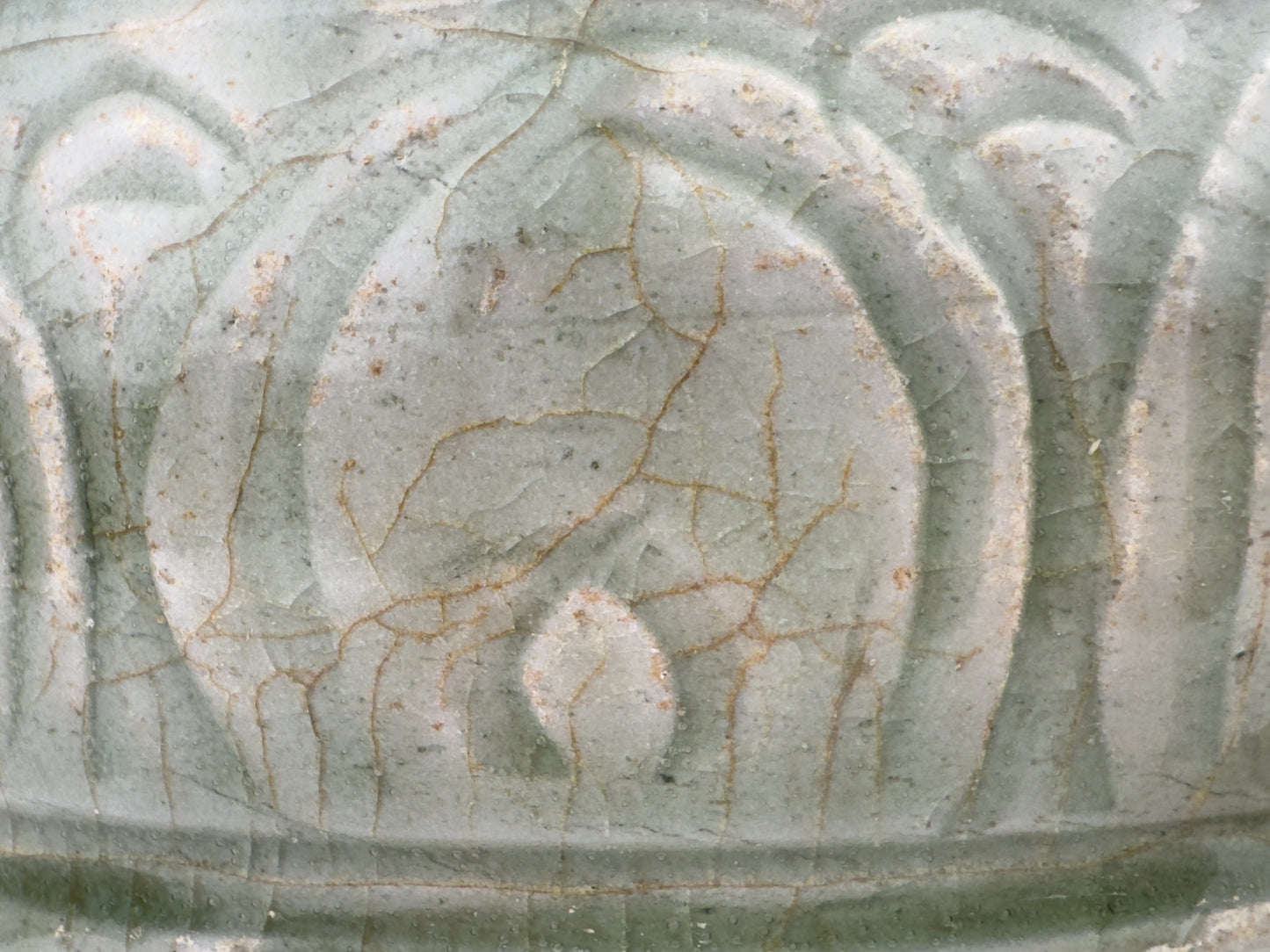 LONGQUAN CELADON FIVE-SPOUTED JAR, SONG DYNASTY (AD 960-1279)