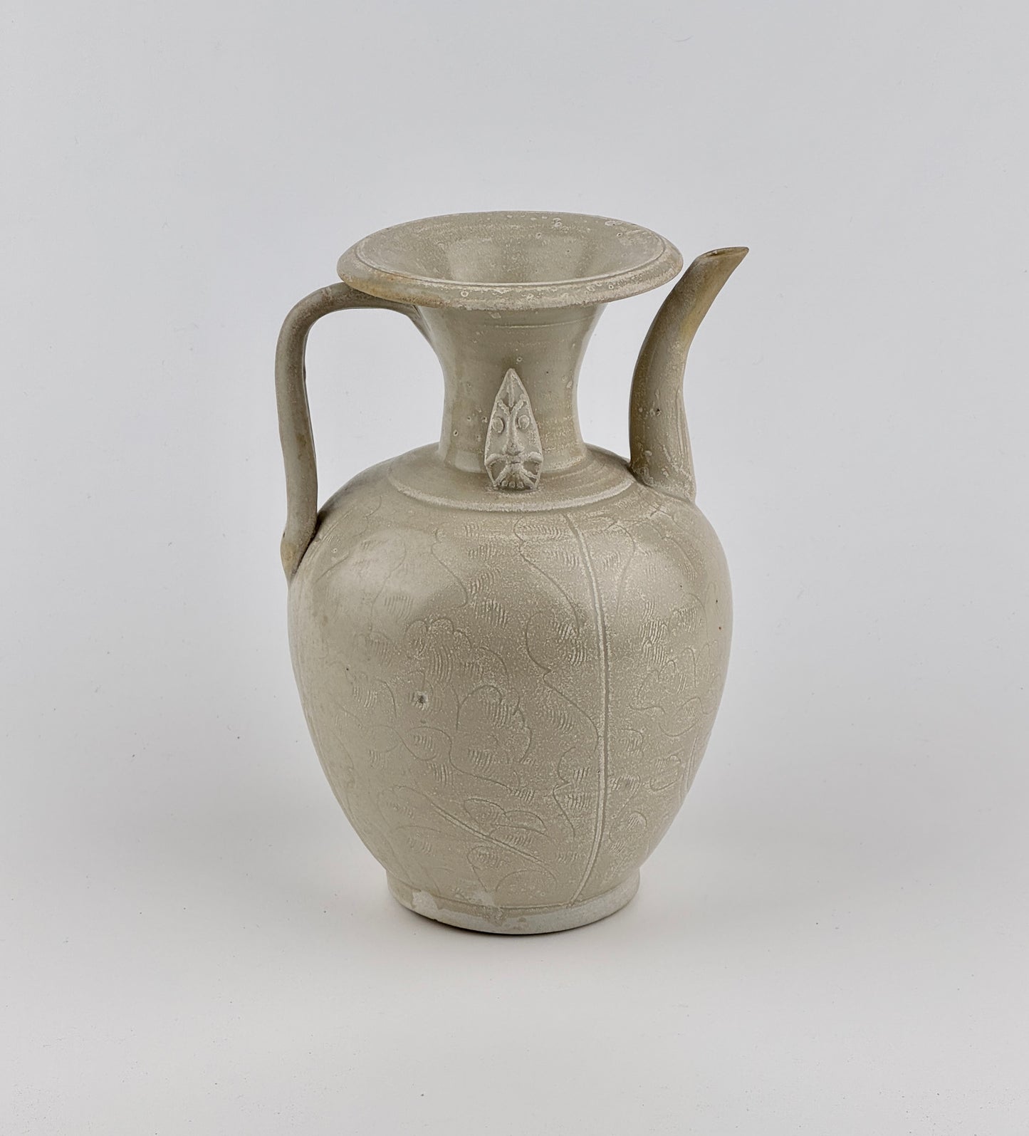 Qingbai Melon form water ewer, Five Dynasties-Northern song dynasty