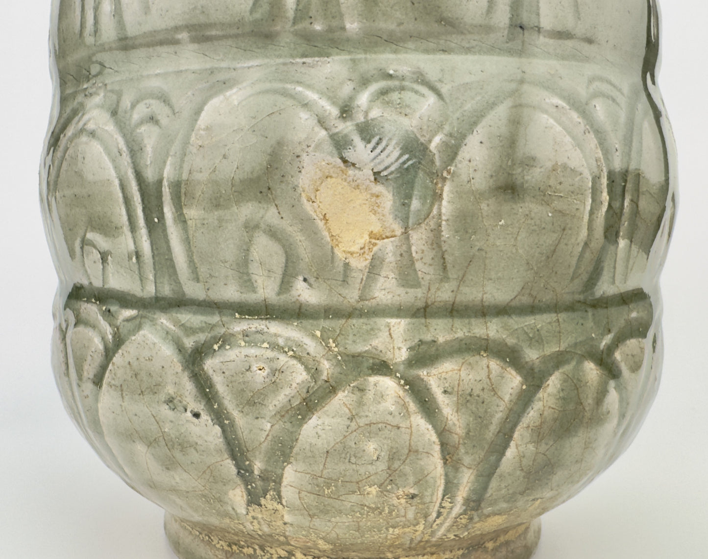 LONGQUAN CELADON FIVE-SPOUTED JAR, SONG DYNASTY (AD 960-1279)