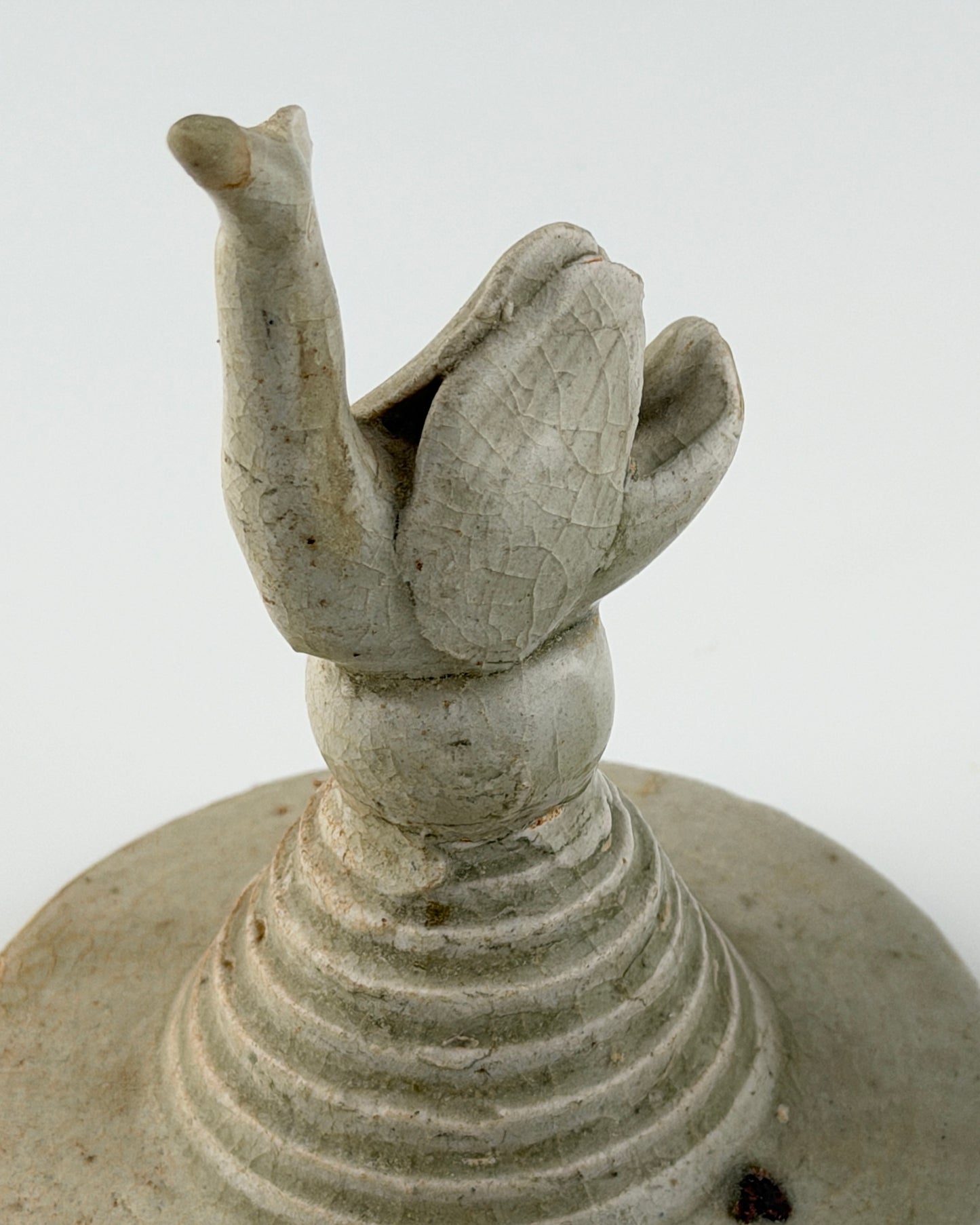 Pair of Qingbai Funerary Vases with Daoist figures, Southern Song Dynasty