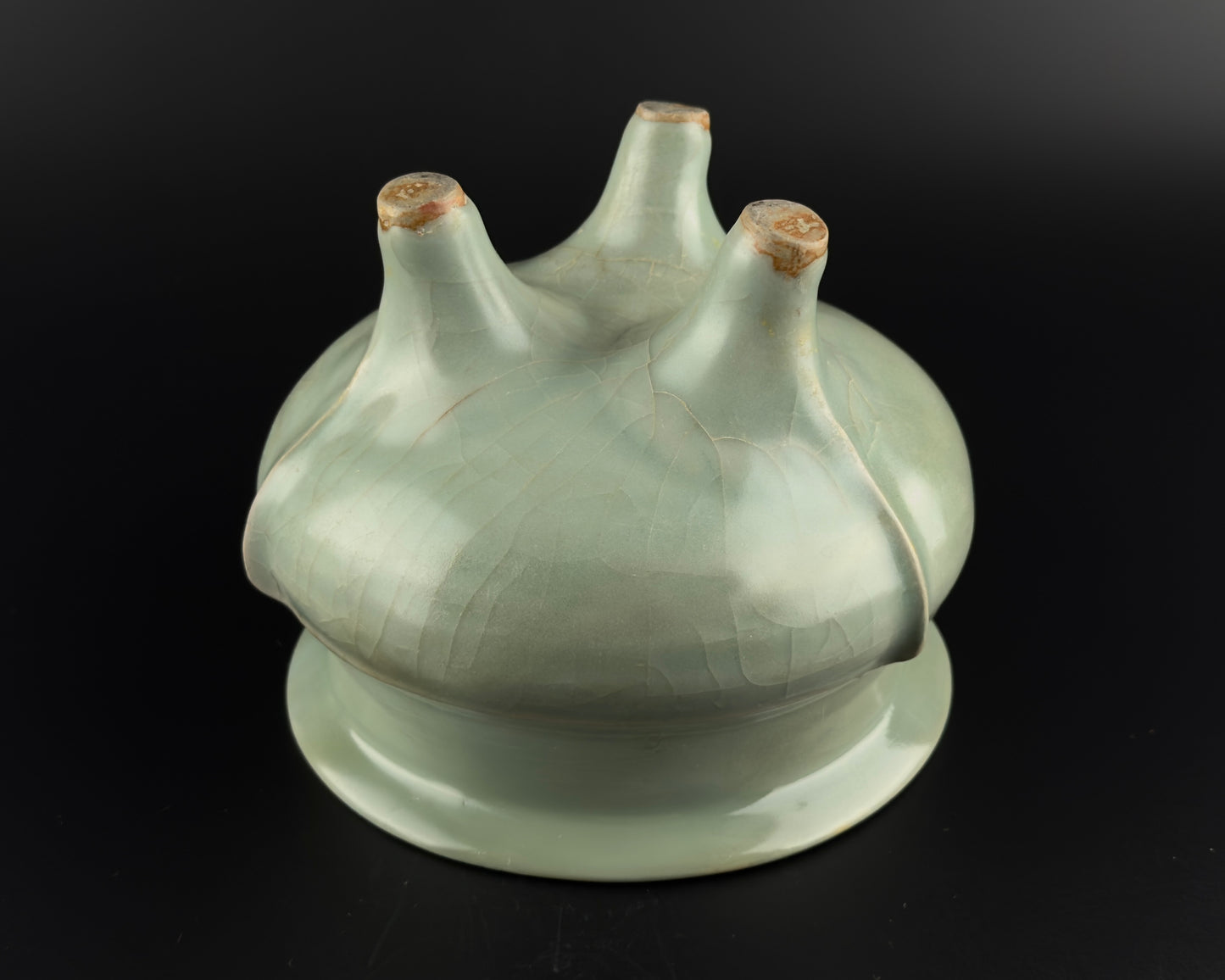 Longquan Celadon Tripod Incense Burner, Song Dynasty