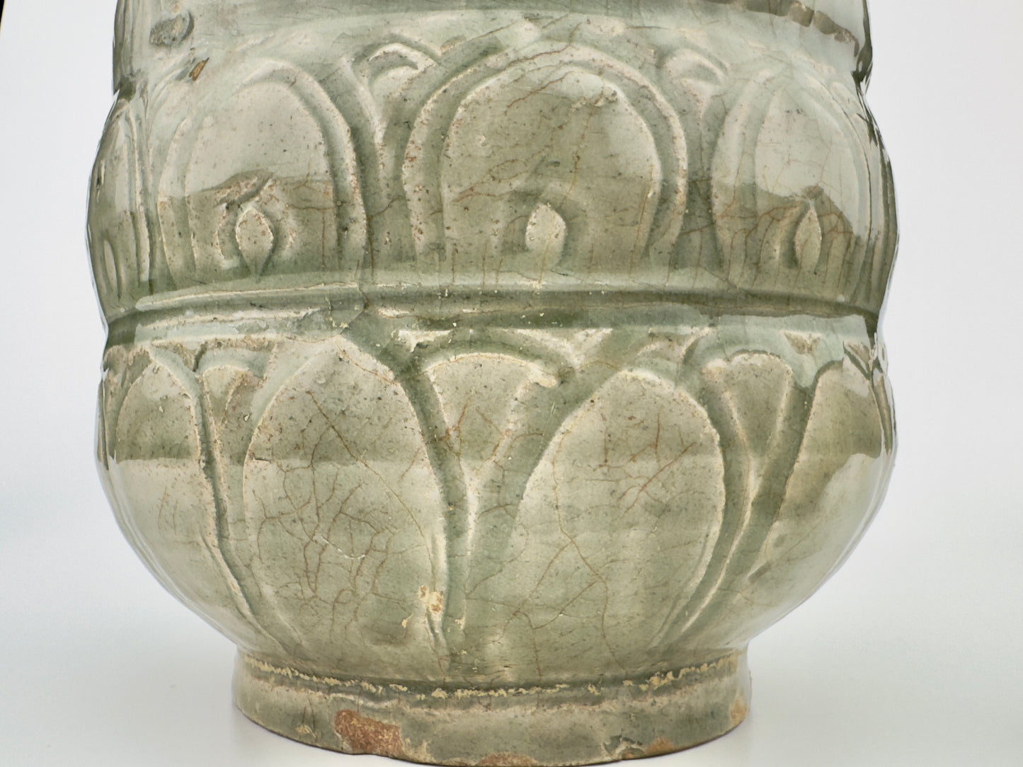 LONGQUAN CELADON FIVE-SPOUTED JAR, SONG DYNASTY (AD 960-1279)