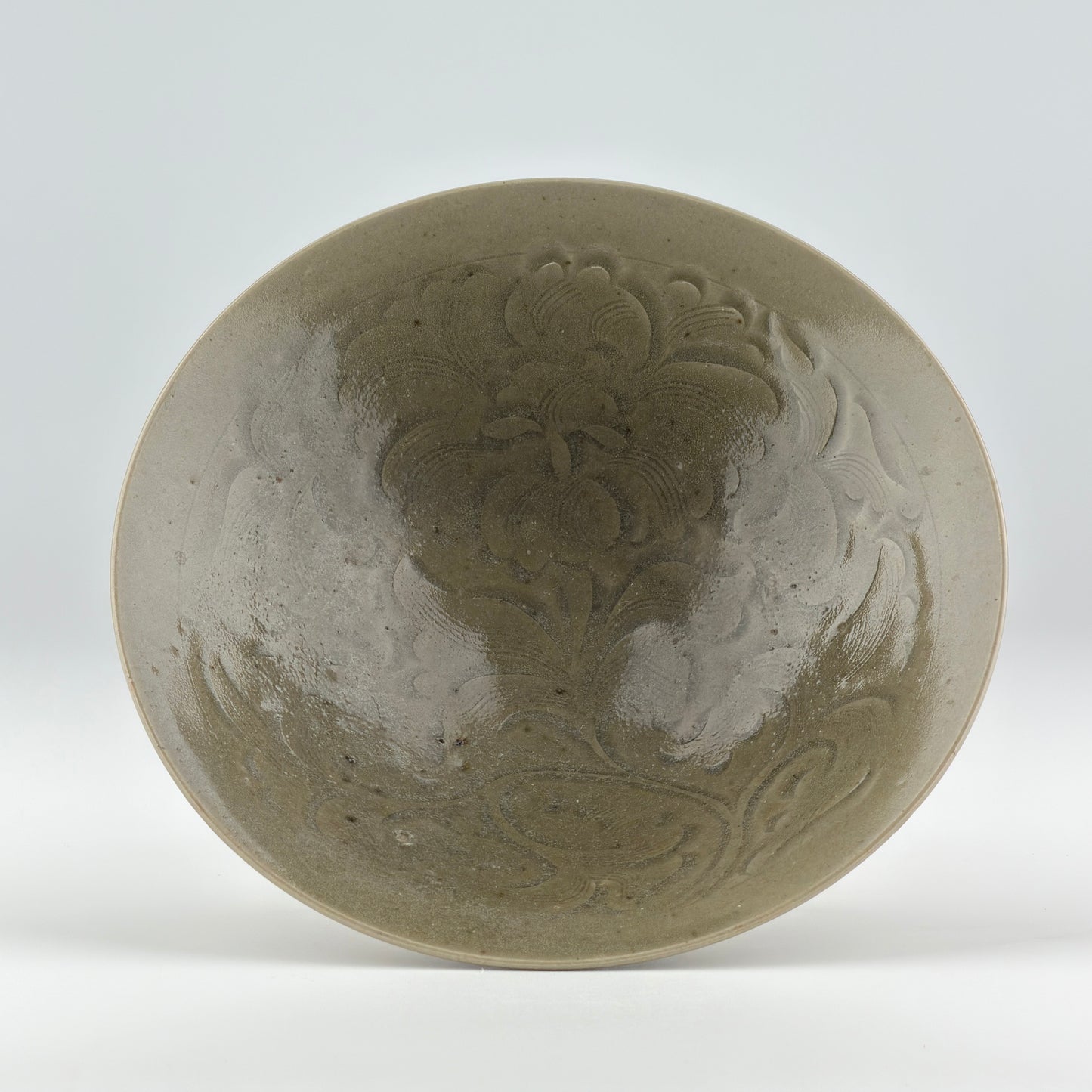Carved 'Yaozhou' Celadon-Glazed Bowl, Song Dynasty