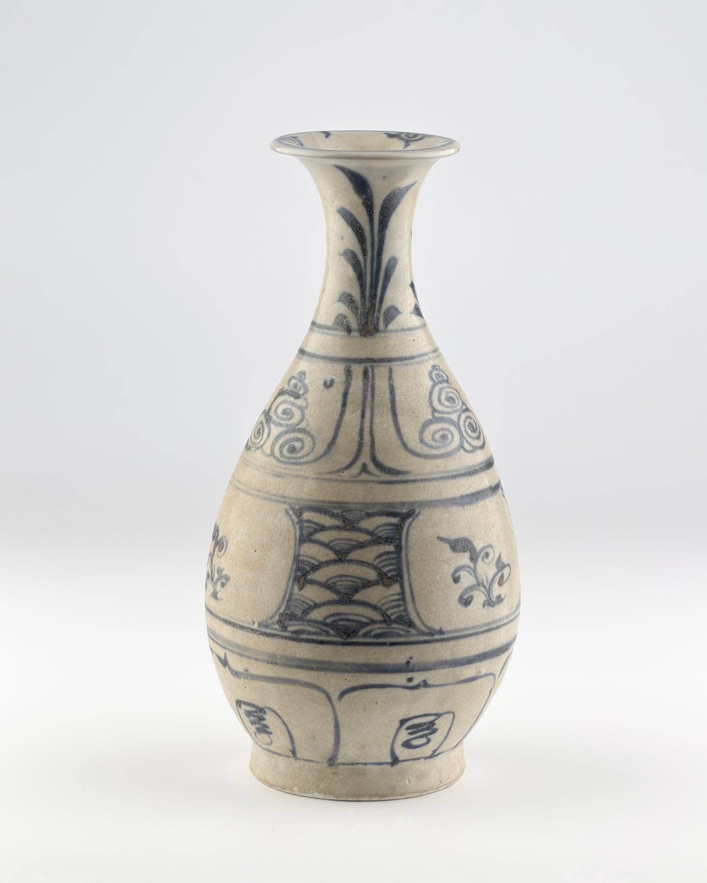 ANNAMESE STONEWARE WITH COBALT UNDERGLAZE BLUE, HOI AN HOARD, LATE 15TH CENTURY