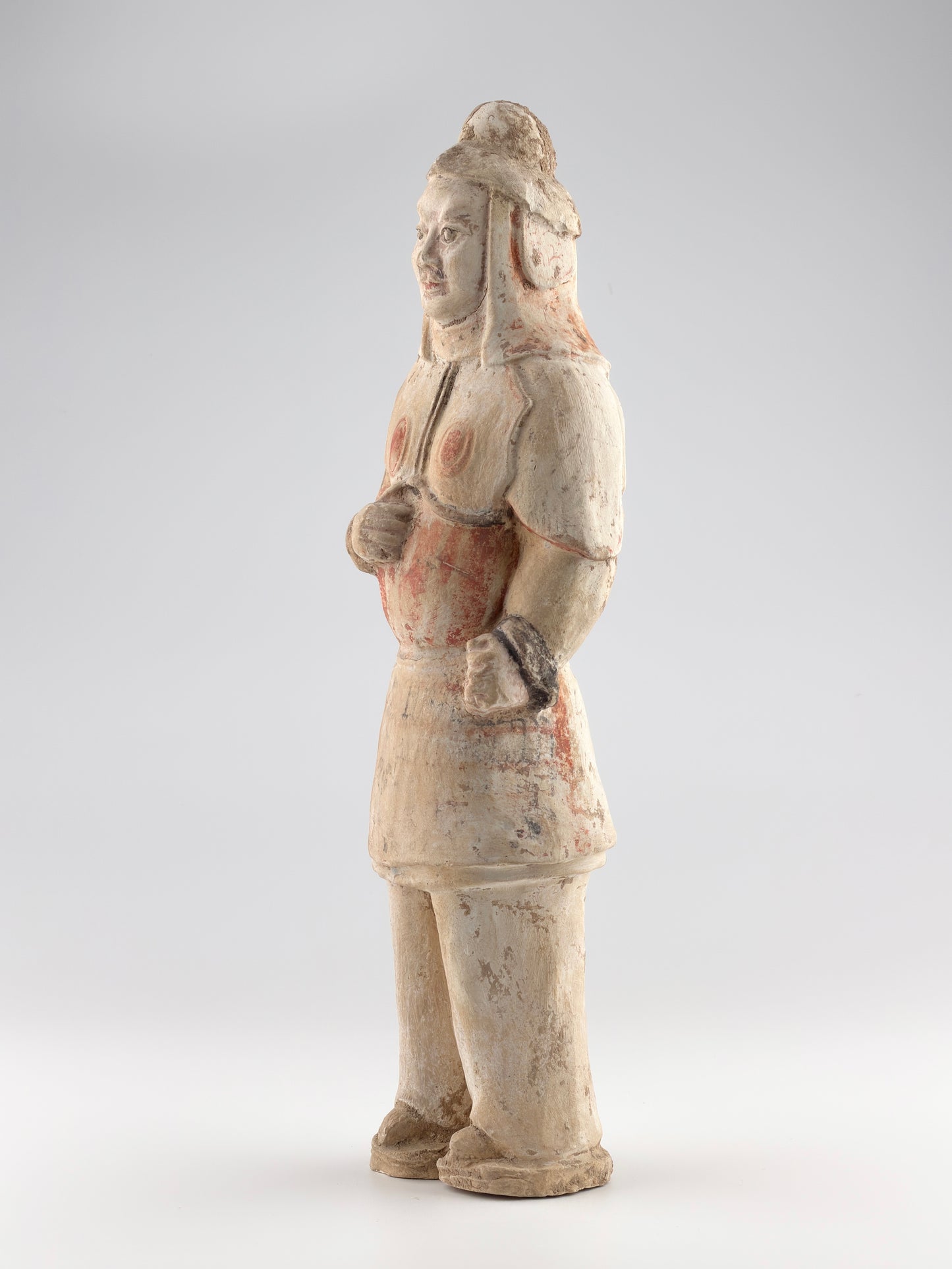 Figure of a Tang Dynasty Standing Warrior