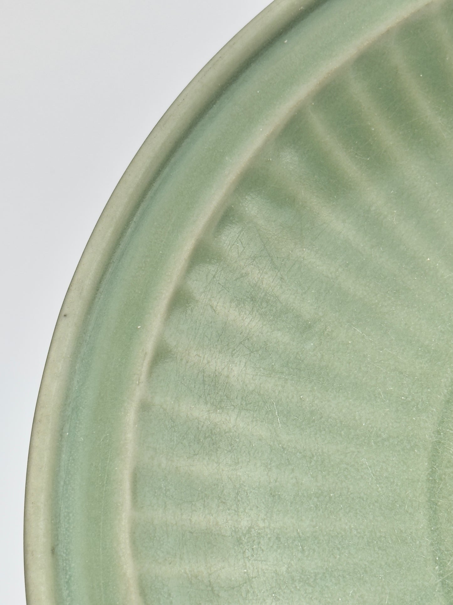 Large 'Longquan' Celadon Dish, Ming Dynasty, 15th century