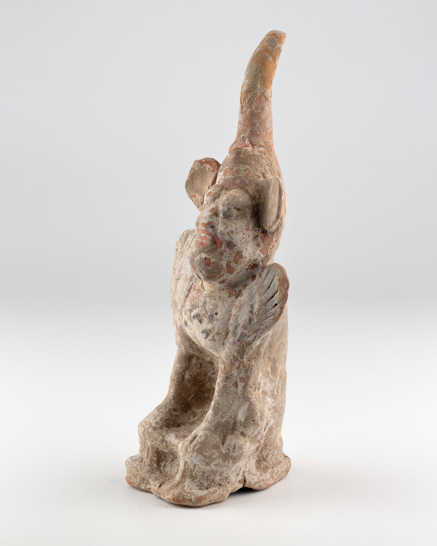 Guardian Pottery Figure, Northern Wei-Tang Dynasties