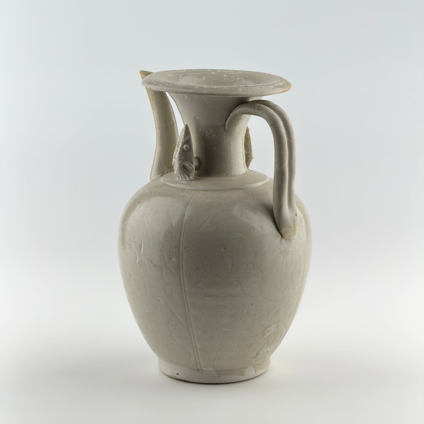 Qingbai Melon form water ewer, Five Dynasties-Northern song dynasty