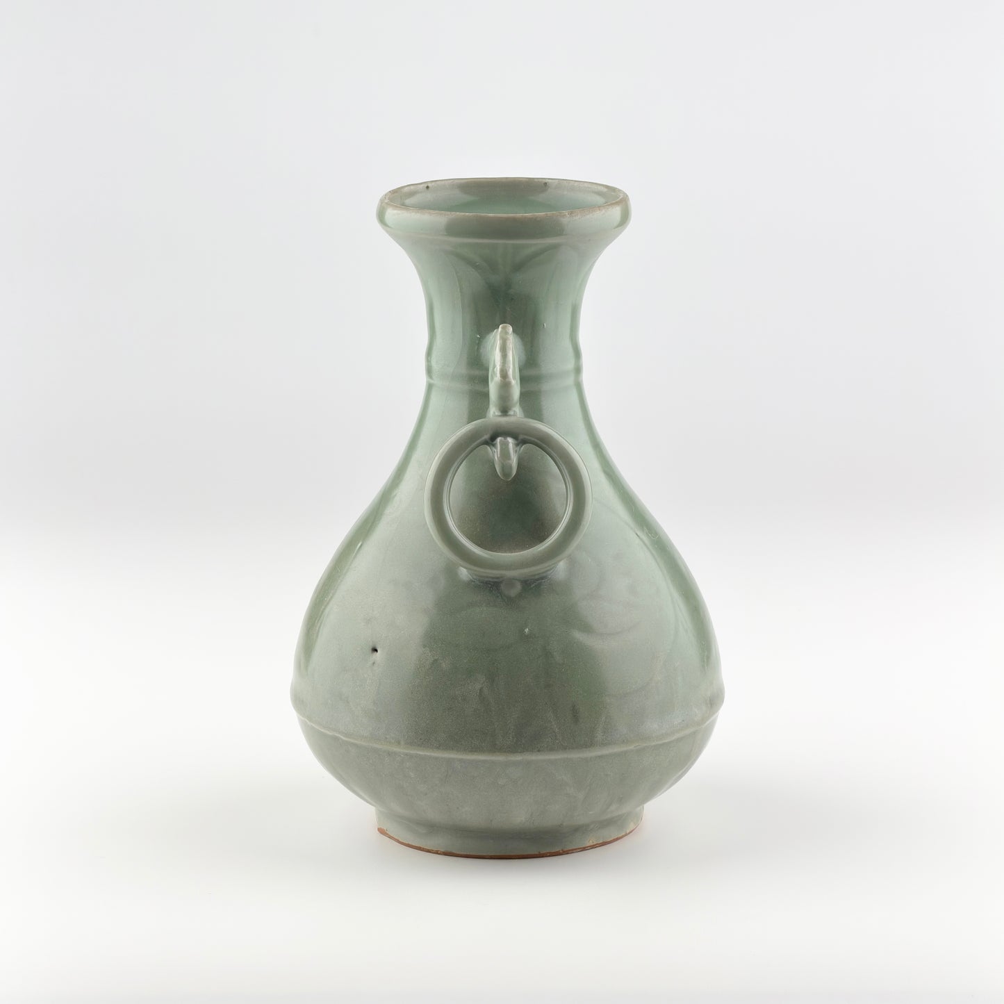 Carved Longquan Celadon Vase, Yuan-Ming Dynasty