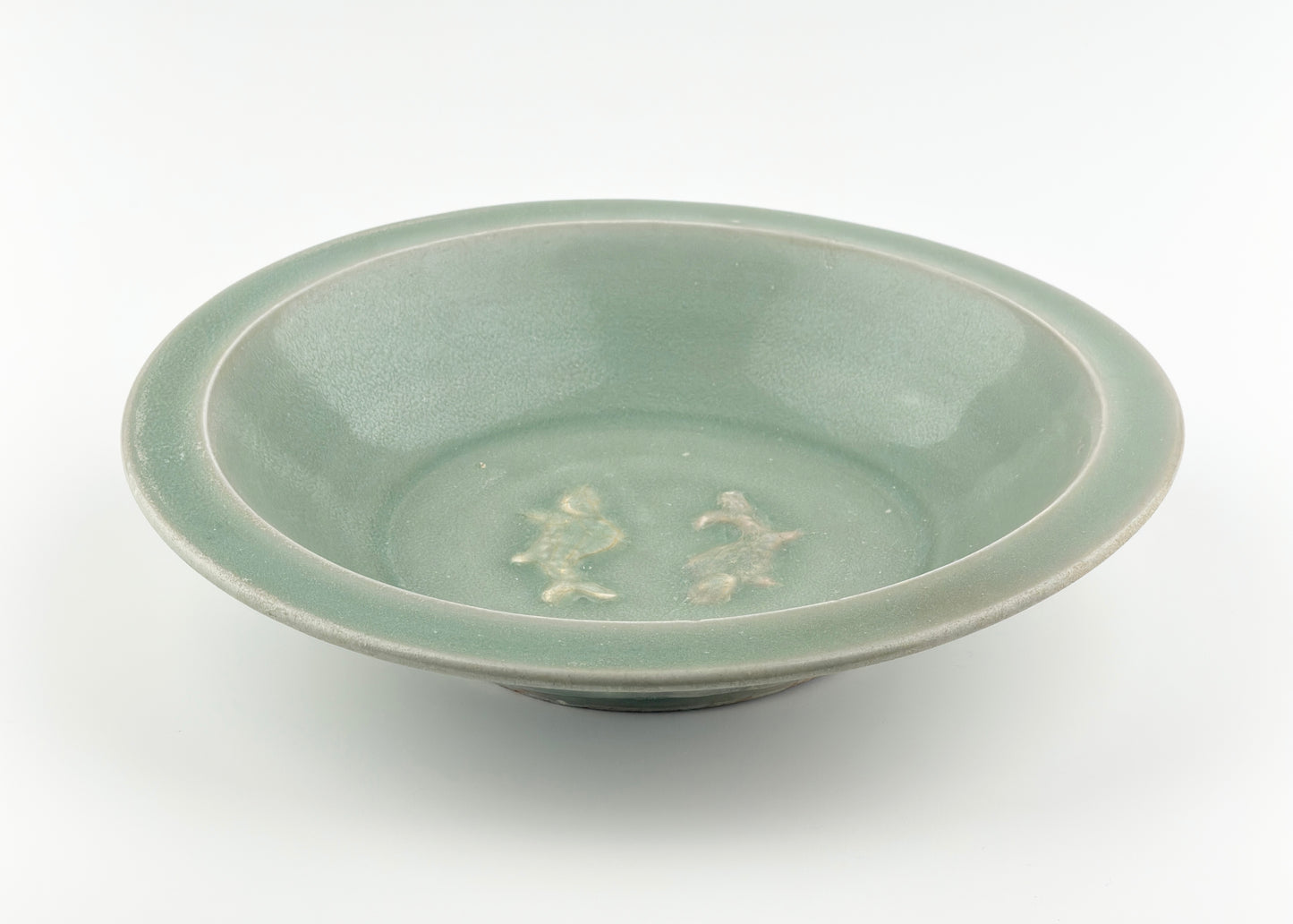 LONGQUAN CELADON 'TWIN FISH' DISH, SOUTHERN SONG DYNASTY