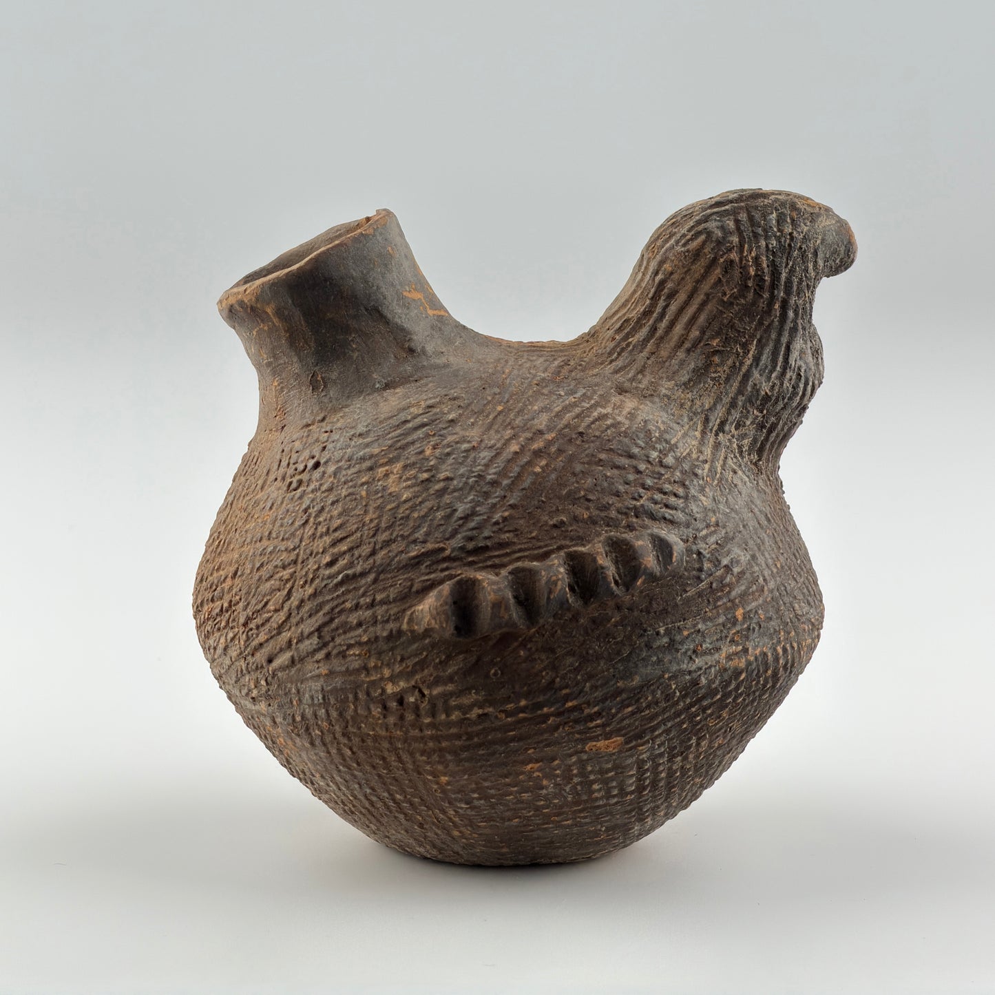 Bird-Form Spouted Vessel, Neolithic to Shang