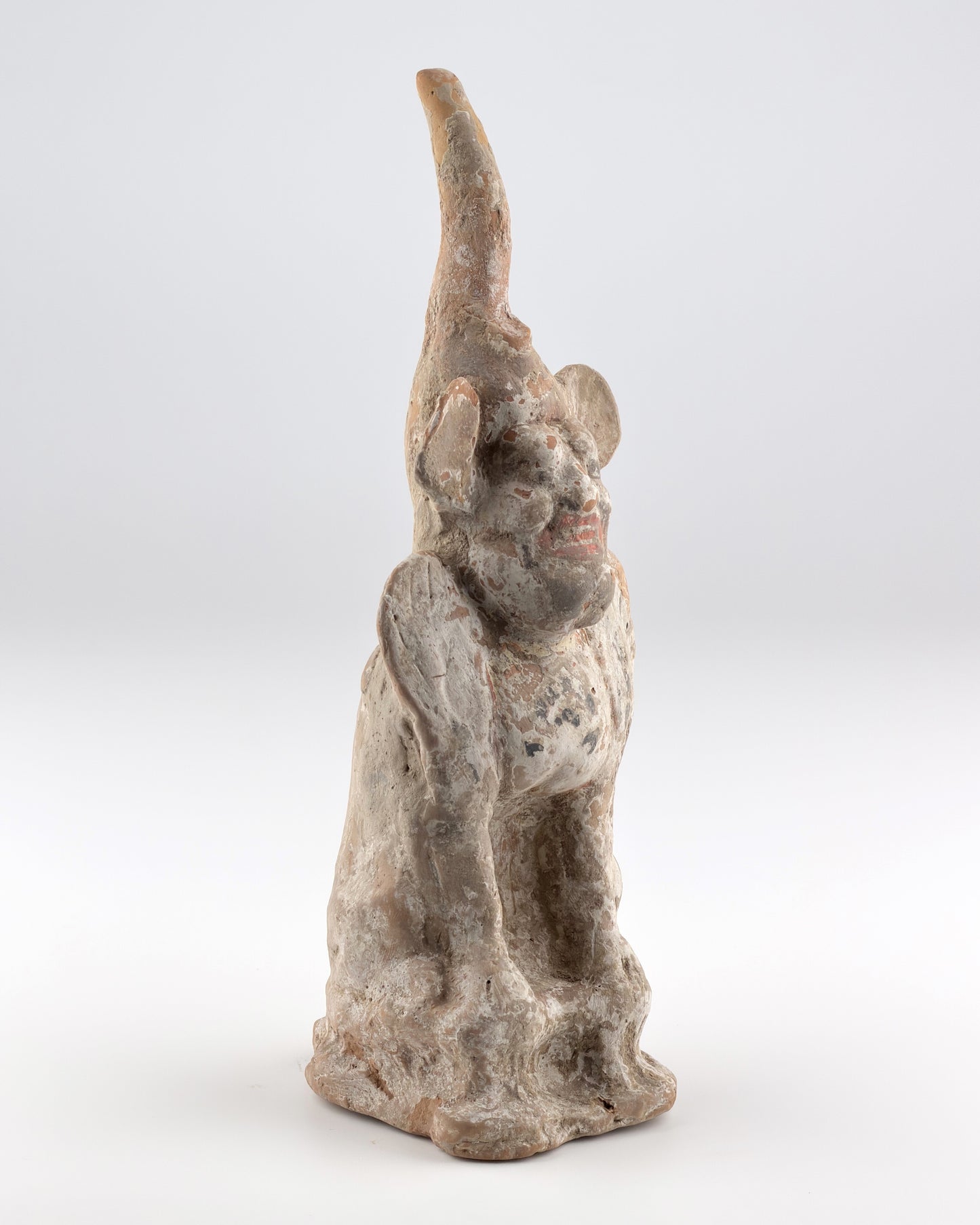 Guardian Pottery Figure, Northern Wei-Tang Dynasties