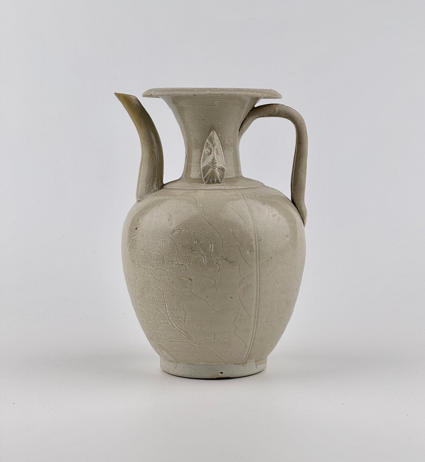 Qingbai Melon form water ewer, Five Dynasties-Northern song dynasty