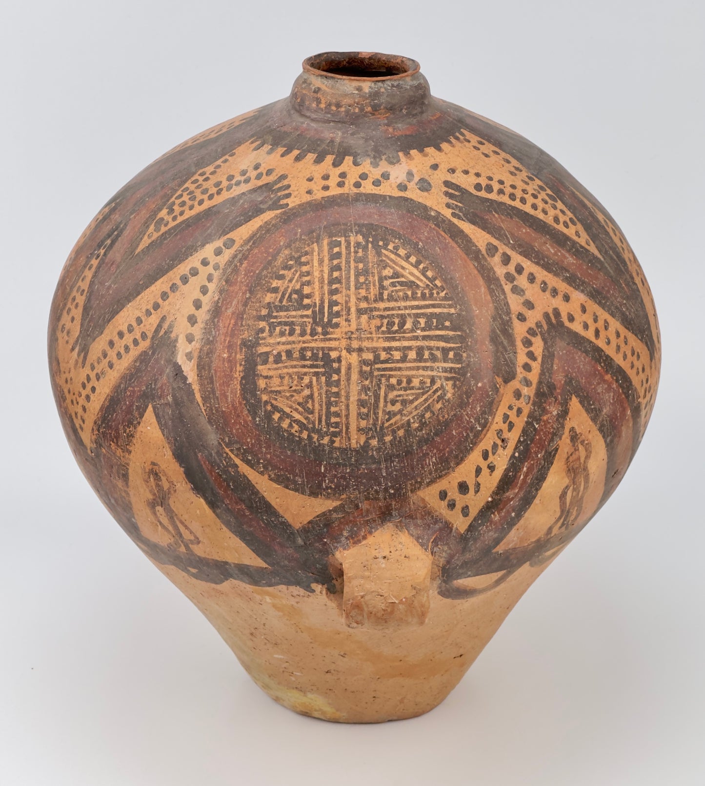 Jar with Painted Decoration of "Frog" Pattern, Neolithic Period