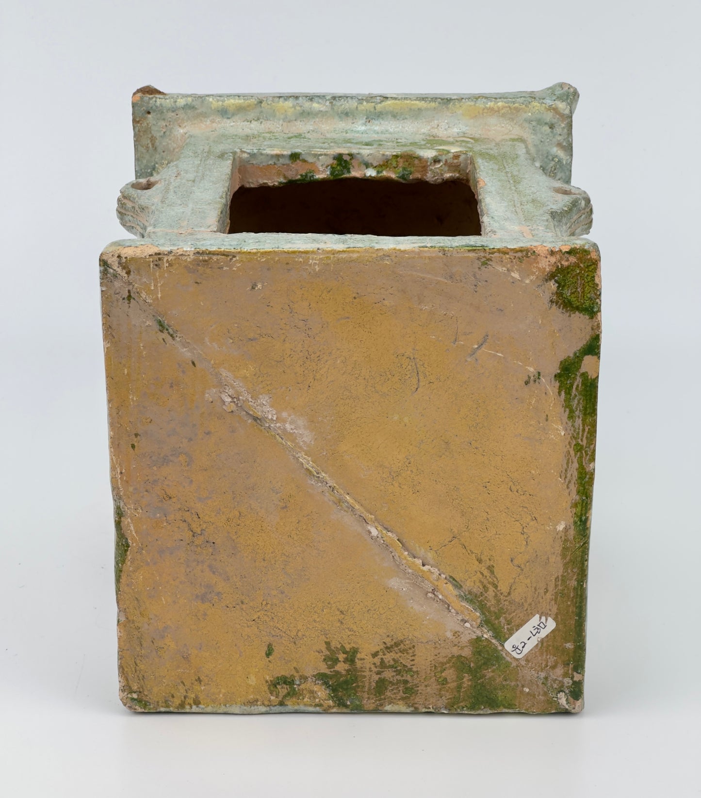 Chinese green-glazed model of a shrine, Han dynasty