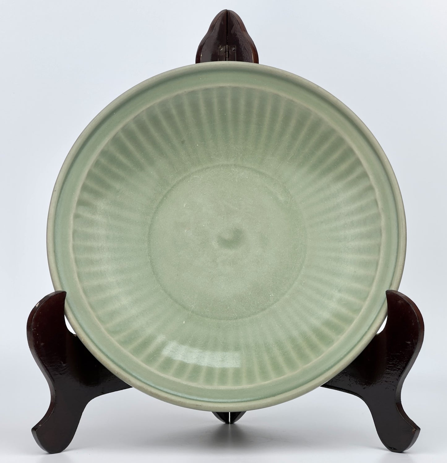 Large 'Longquan' Celadon Dish, Ming Dynasty, 15th century