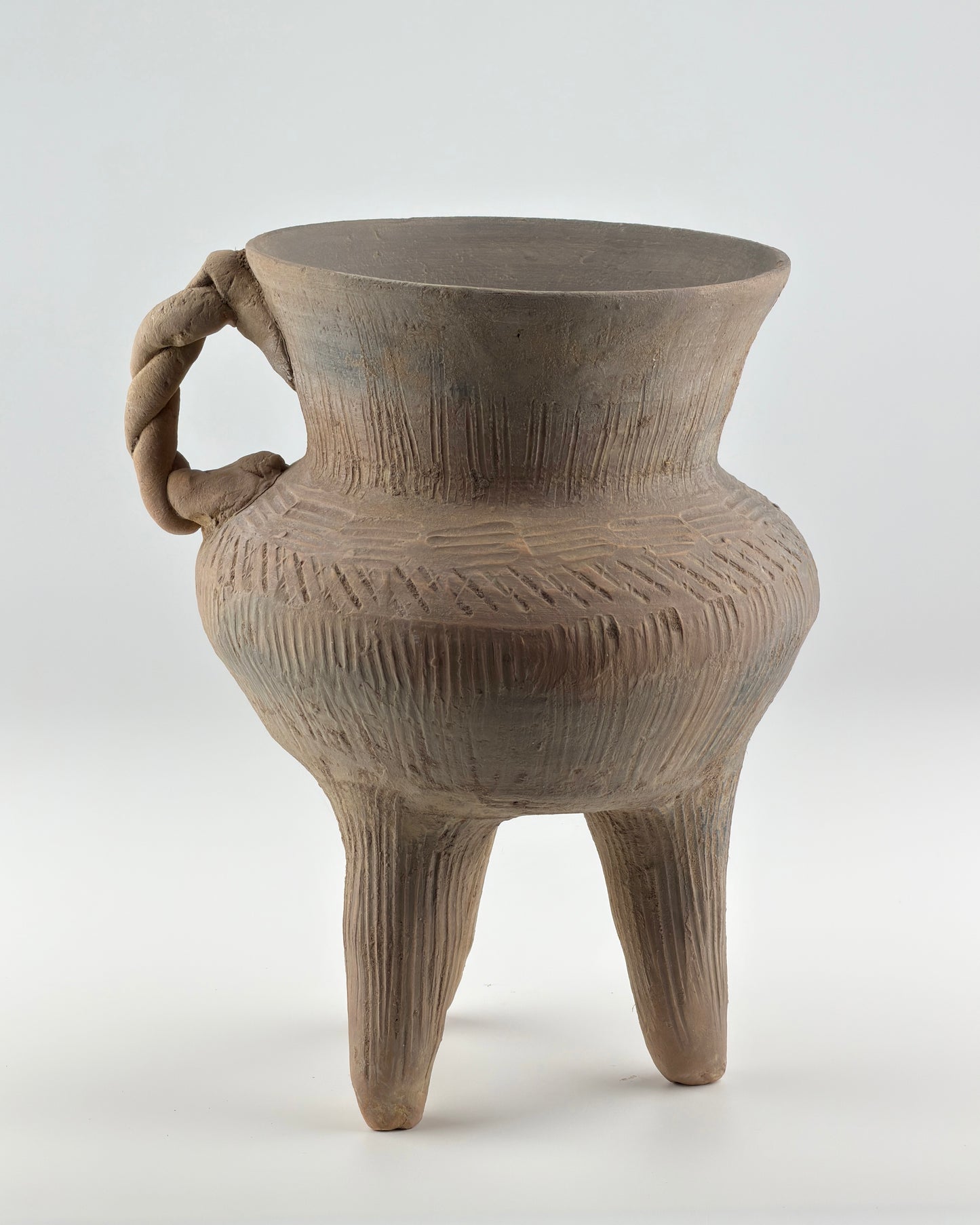 Pottery Tripod Vessel, Neolithic Period