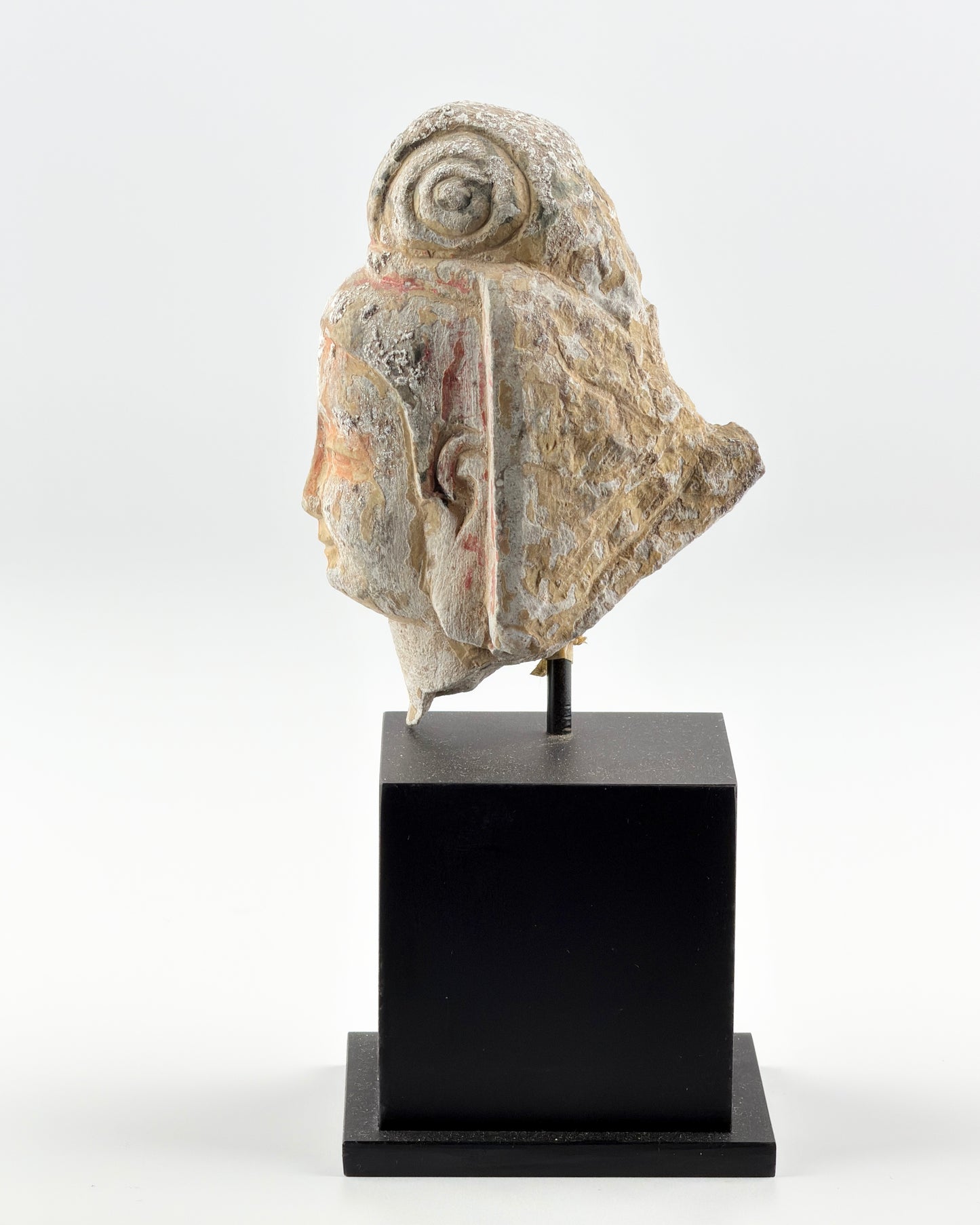 Stone Head of Bodhisattva, Northern Wei-Tang Dynasties