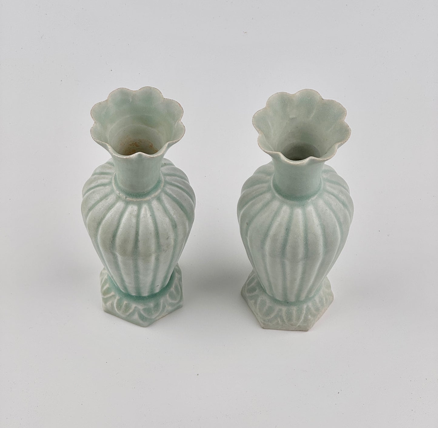 Pair of Qingbai Vases, Song Dynasty