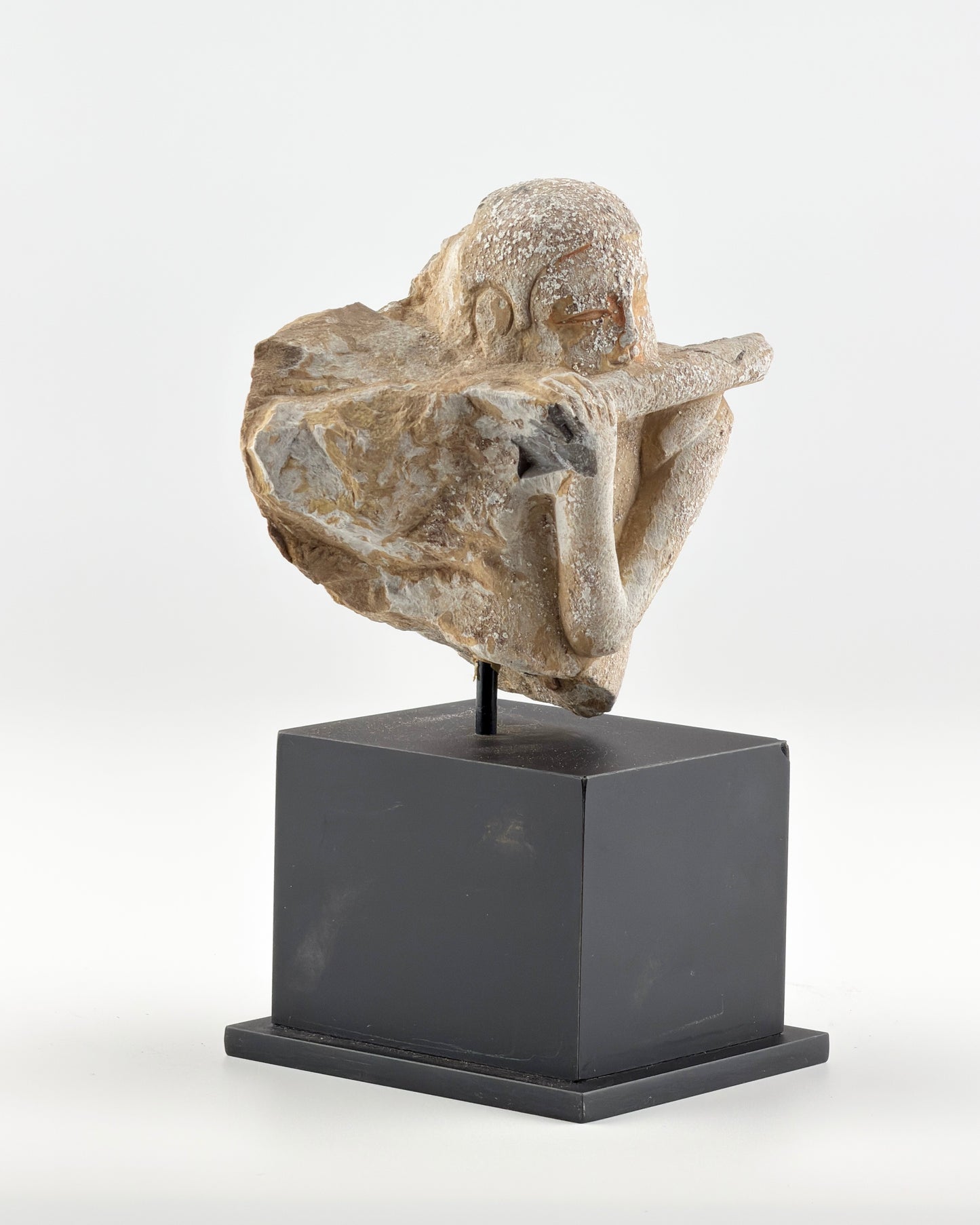 Celestial being(Apsara) Stone Statue, Northern Wei-Tang Dynasties