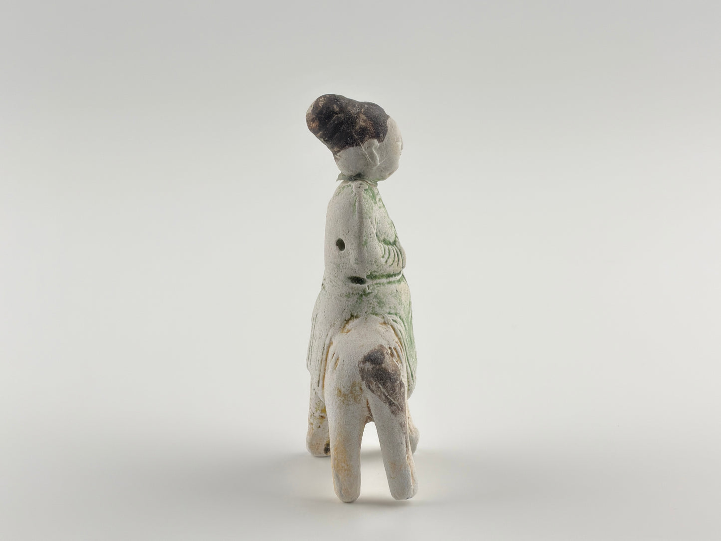 Horse and Rider Figurine c1725, Qing Dynasty, Yongzheng Reign