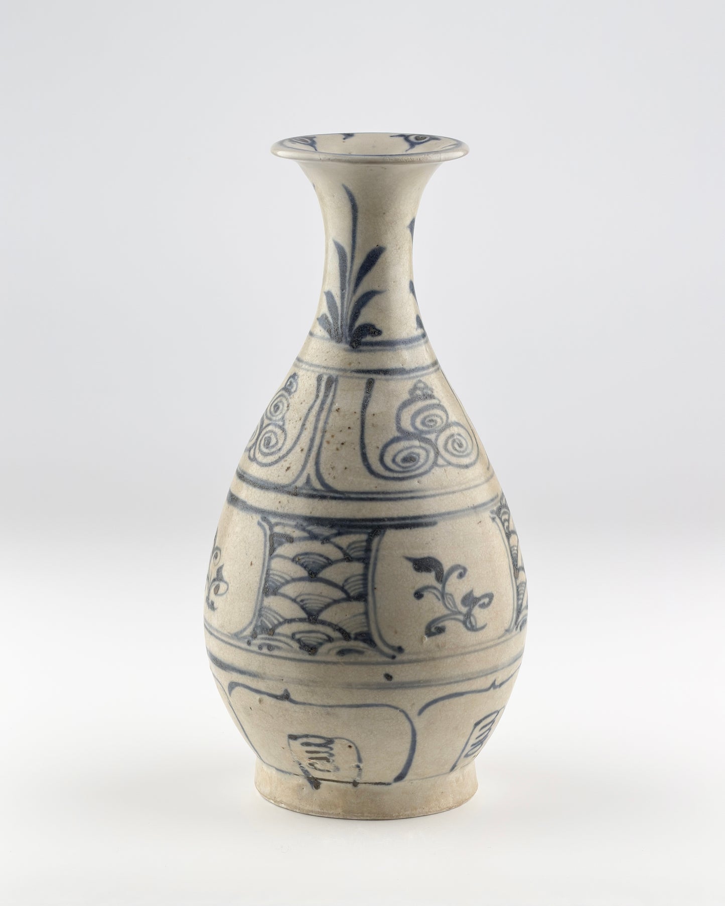 ANNAMESE STONEWARE WITH COBALT UNDERGLAZE BLUE, HOI AN HOARD, LATE 15TH CENTURY