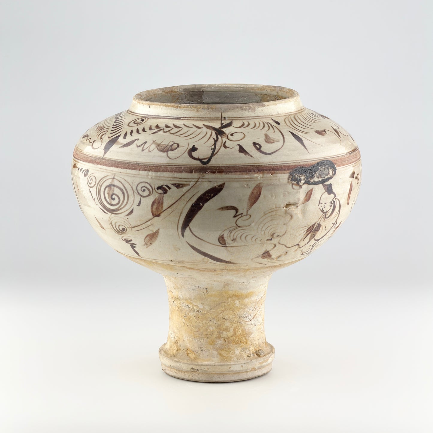 Cizhou Baluster Jar, Yuan Dynasty