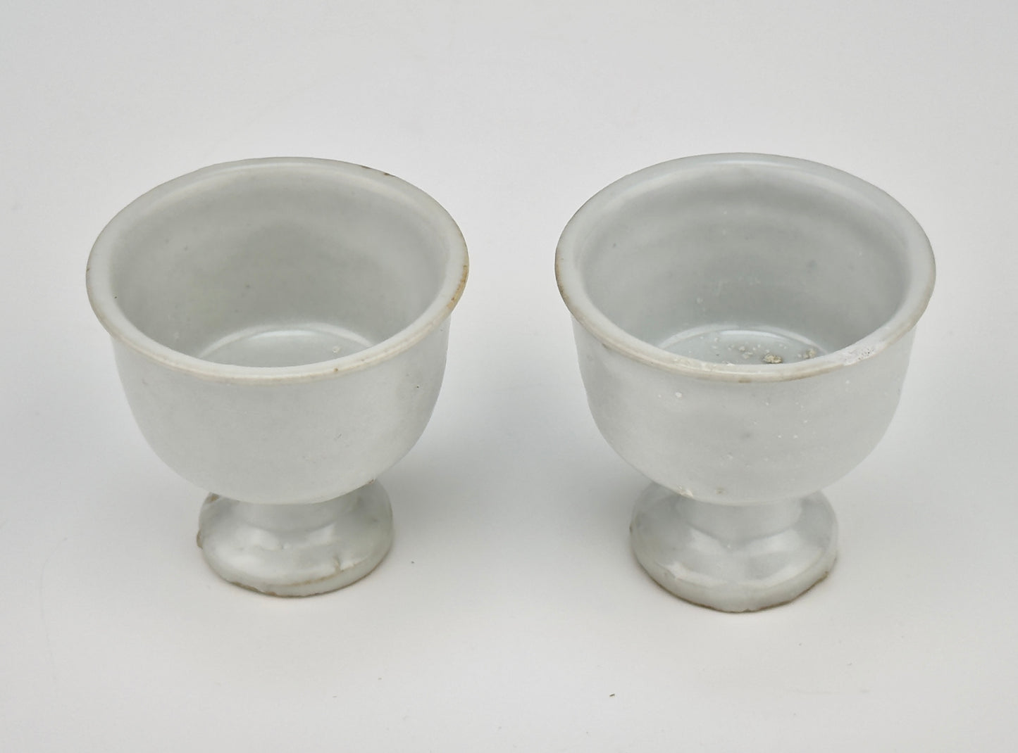 Pair of Small White porcelain Cup, Late Ming Era(16-17th Century)