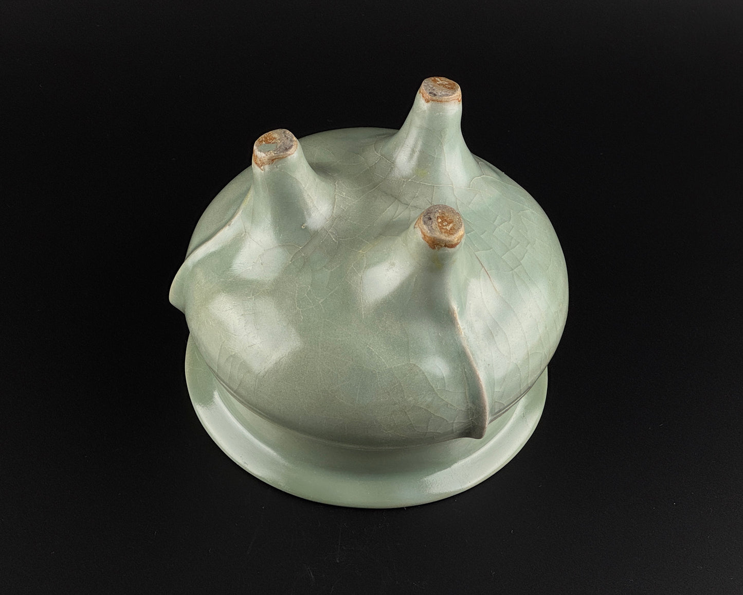 Longquan Celadon Tripod Incense Burner, Song Dynasty