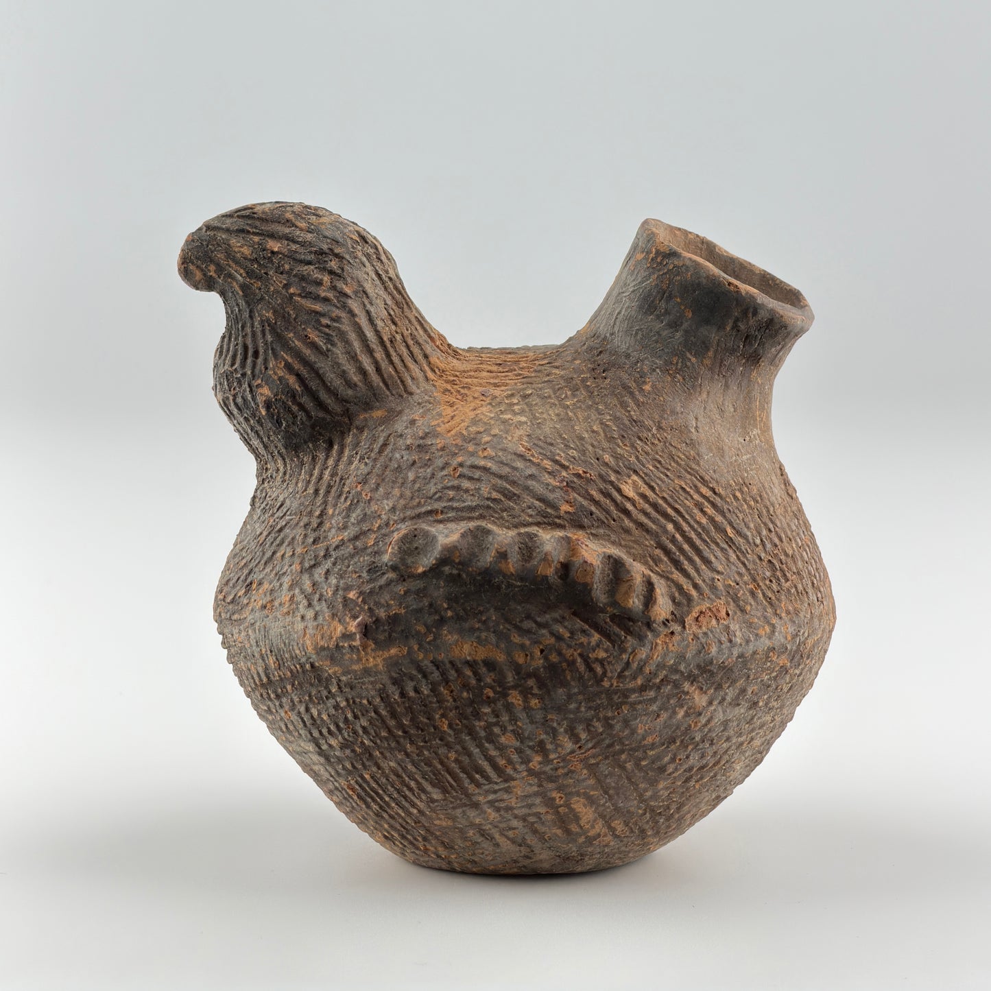 Bird-Form Spouted Vessel, Neolithic to Shang