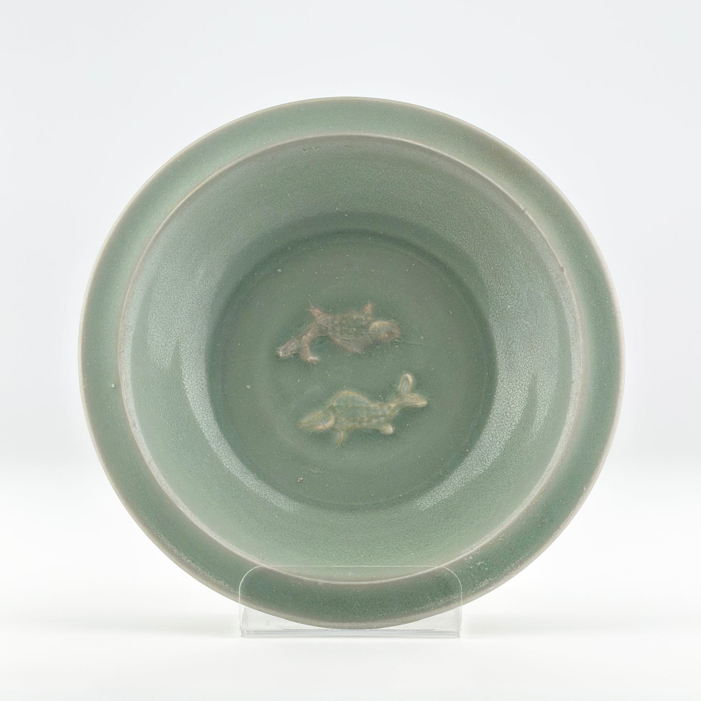 LONGQUAN CELADON 'TWIN FISH' DISH, SOUTHERN SONG DYNASTY