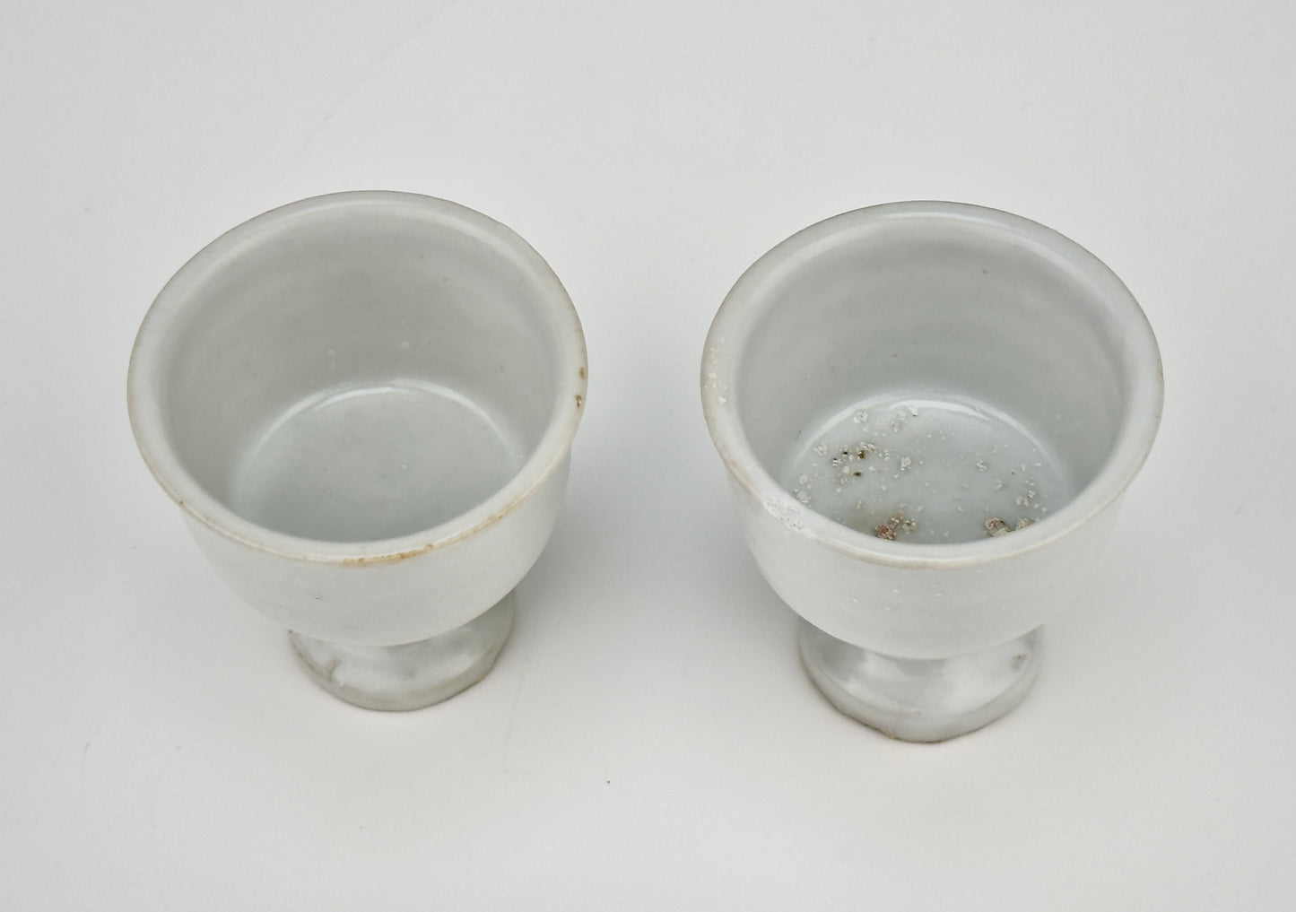 Pair of Small White porcelain Cup, Late Ming Era(16-17th Century)