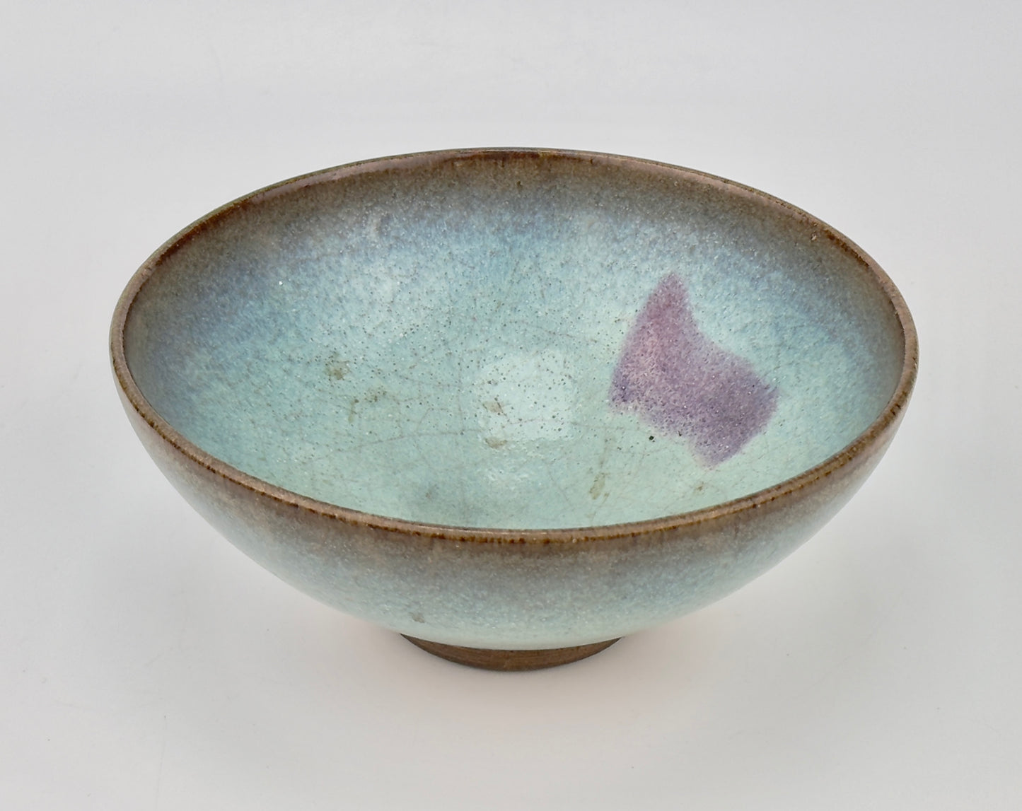 Jun Ware purple-splashed bowl, Yuan dynasty