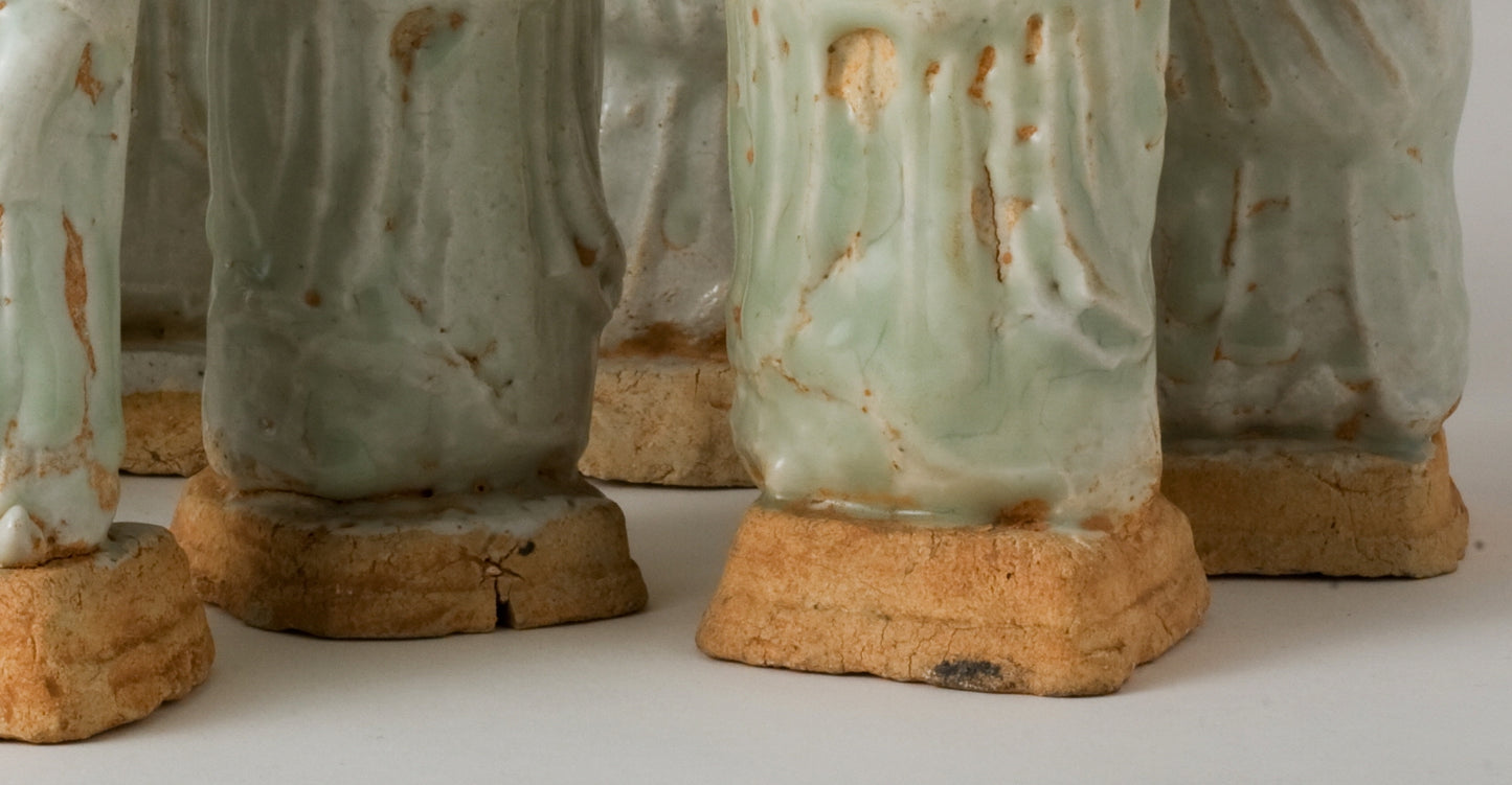 Ten Qingbai Figures of Courtiers, Five Dynasties-Song Dynasty