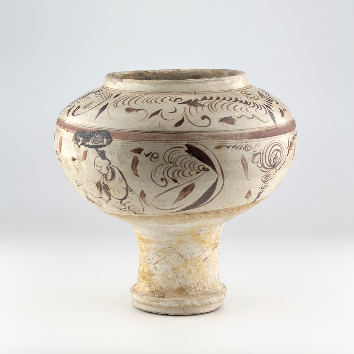 Cizhou Baluster Jar, Yuan Dynasty