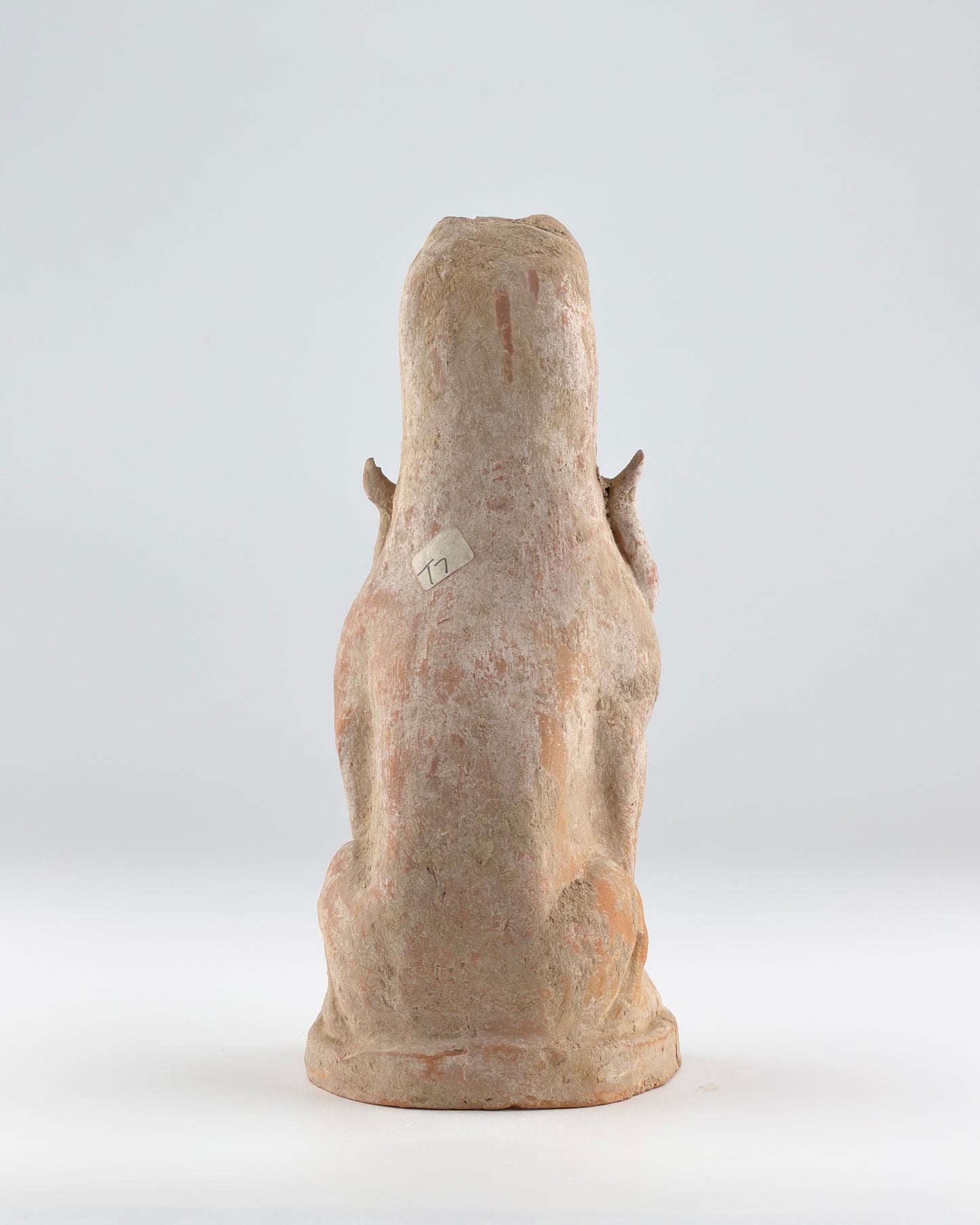 Guardian Haitai Lion Pottery Figure, Northern Wei-Tang Dynasties