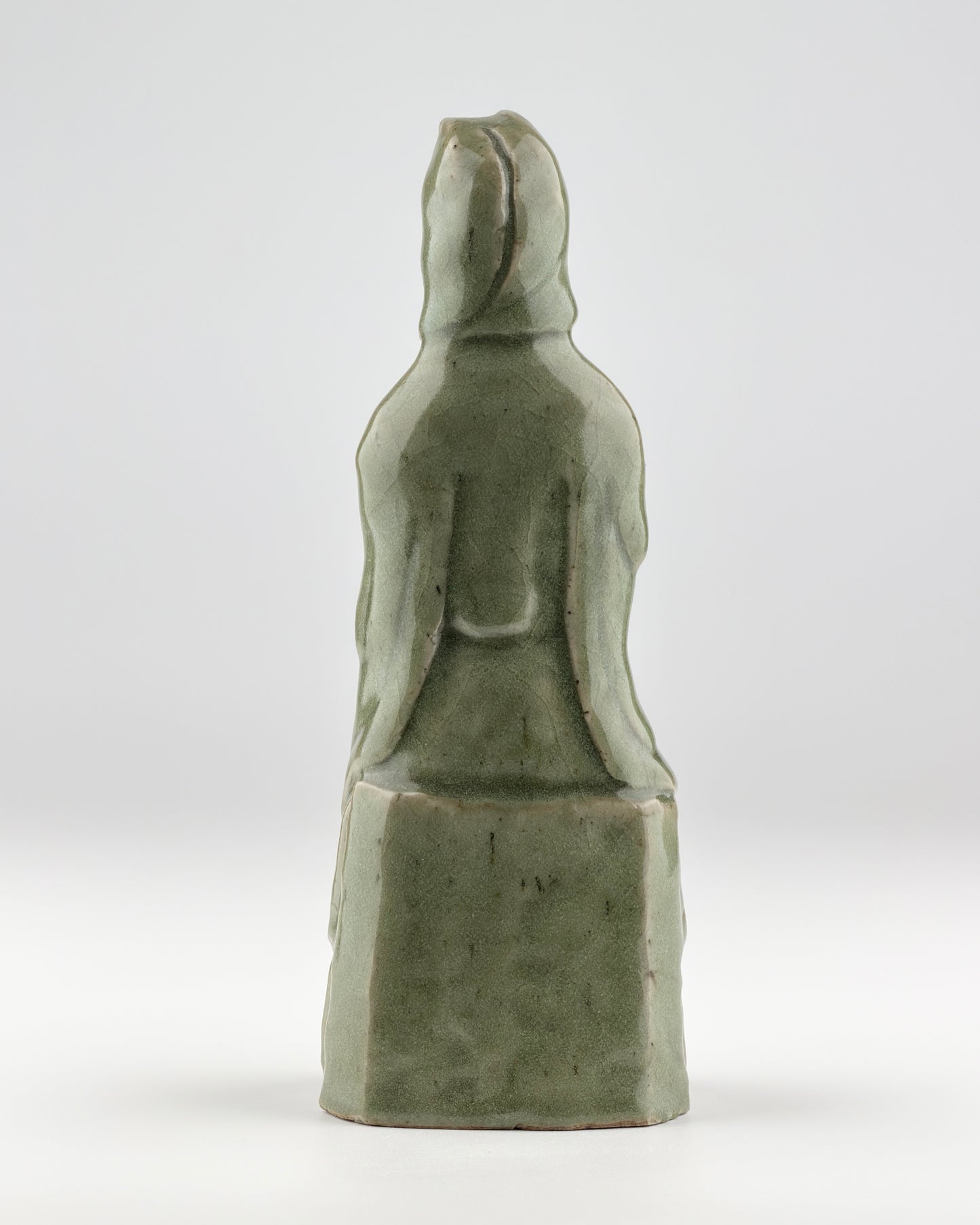 Longquan Celadon Figurine, Ming Dynasty (1368-1644)